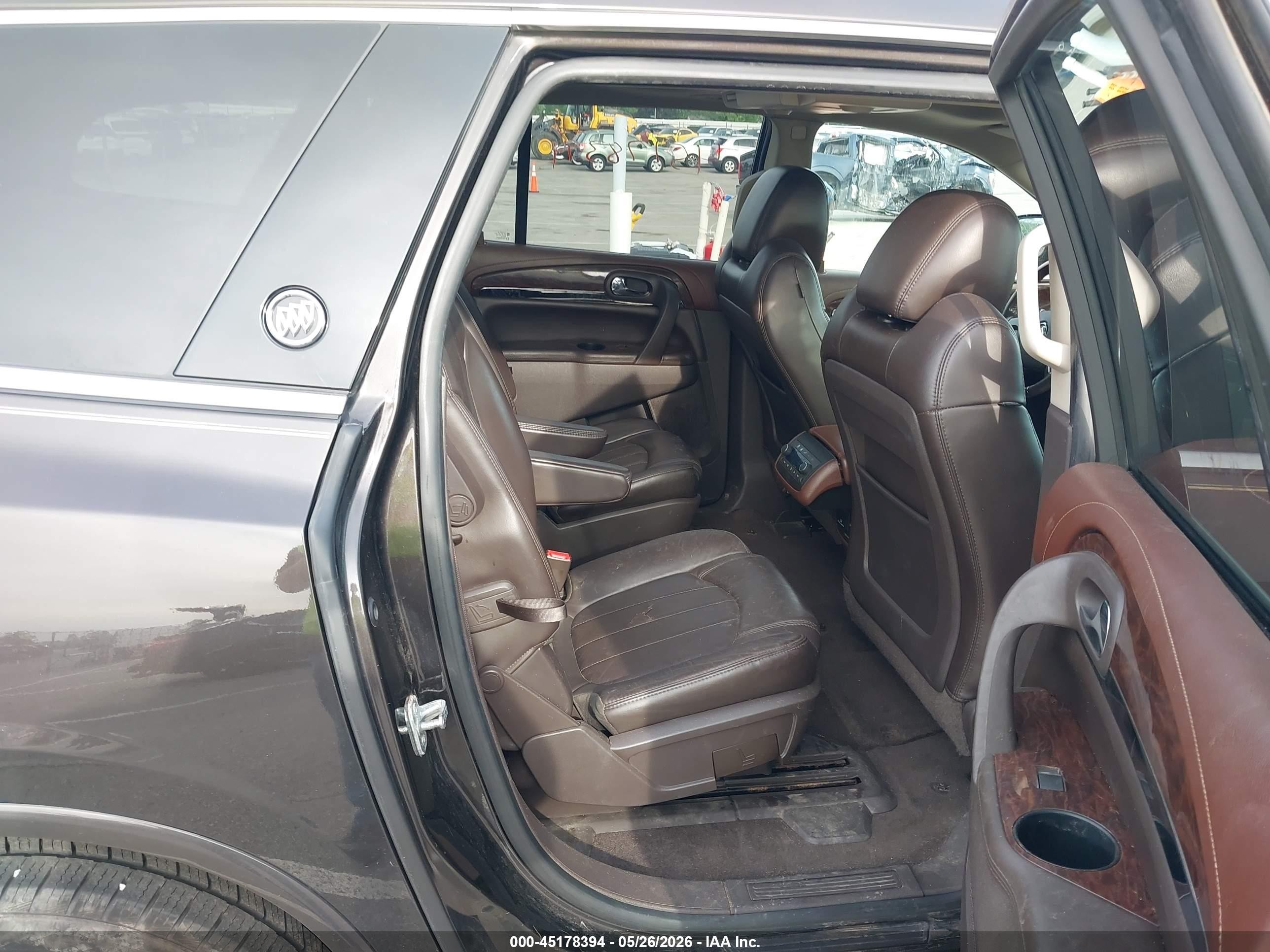2014 Buick Enclave Premium Brown vin: 5GAKVCKD5EJ239655