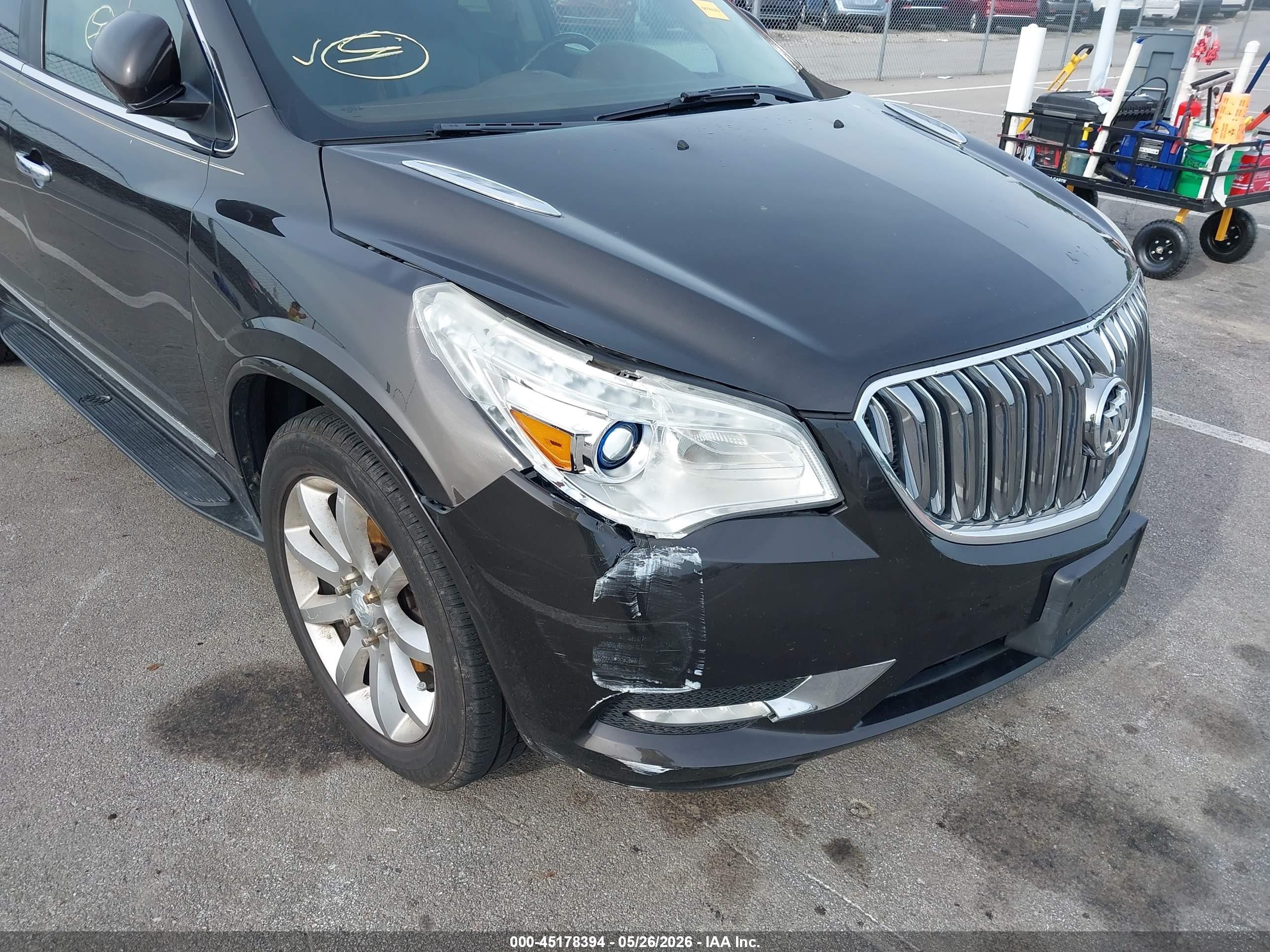 2014 Buick Enclave Premium Brown vin: 5GAKVCKD5EJ239655