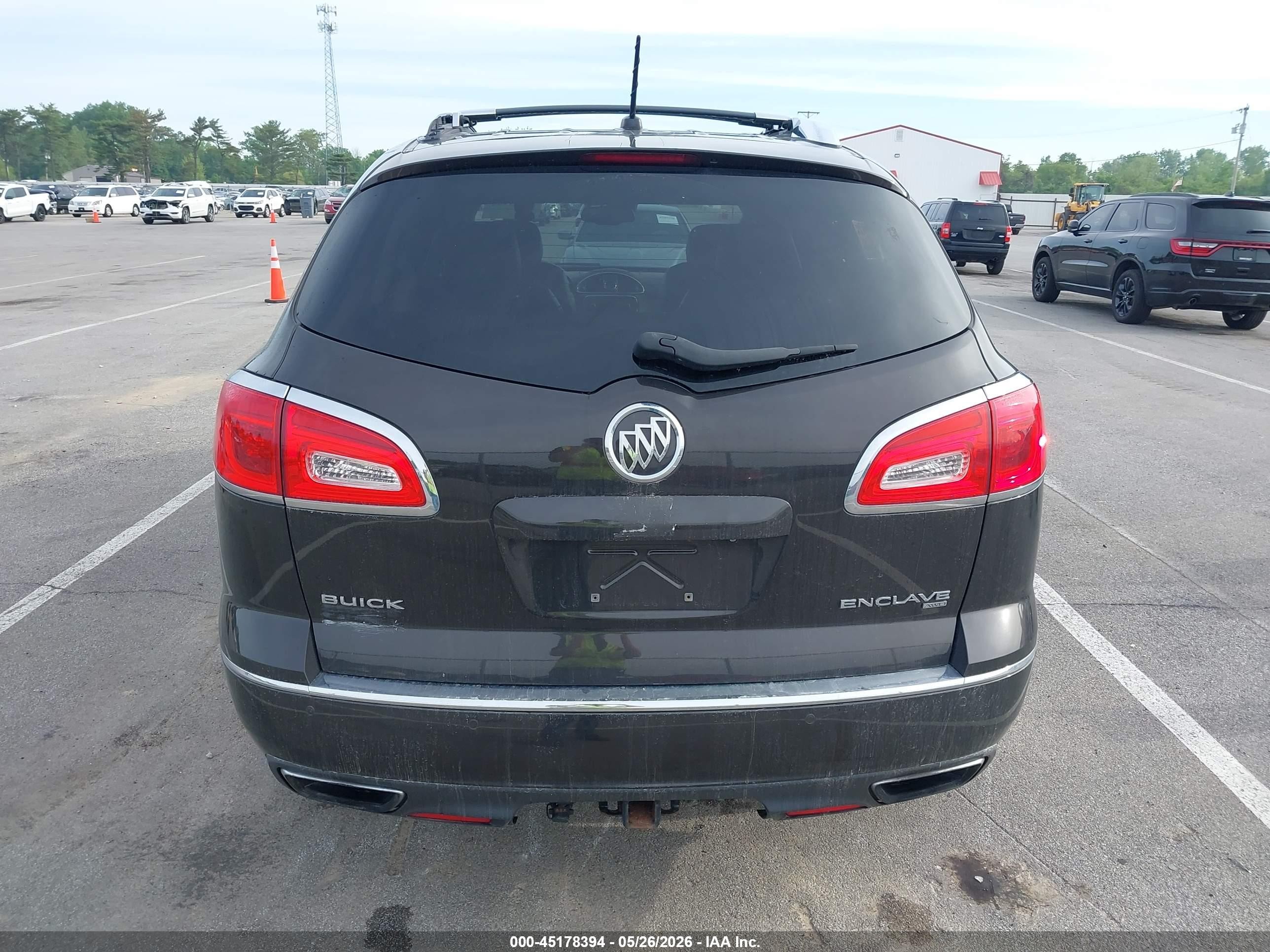 2014 Buick Enclave Premium Brown vin: 5GAKVCKD5EJ239655