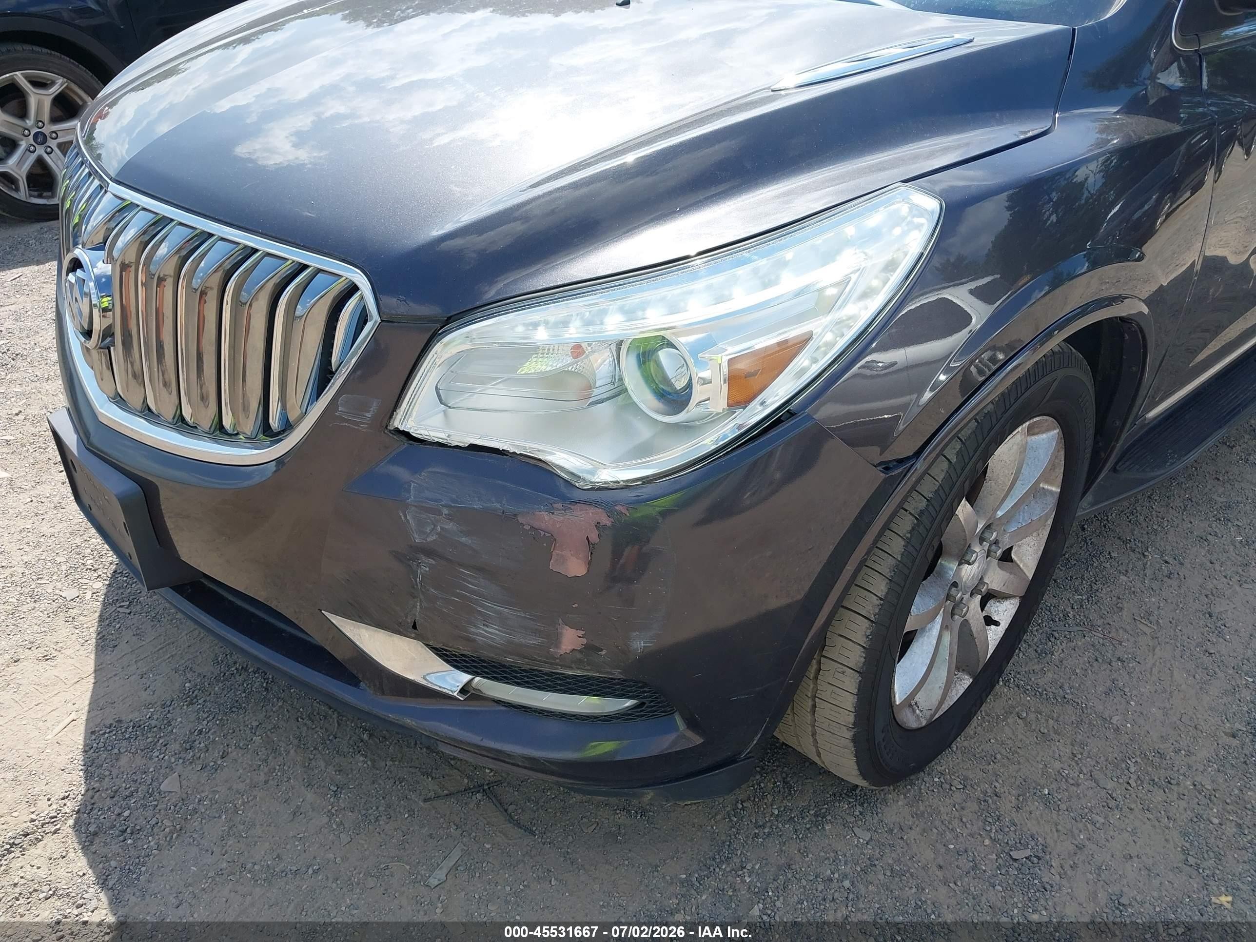2014 Buick Enclave Premium Gray vin: 5GAKVCKD5EJ365739