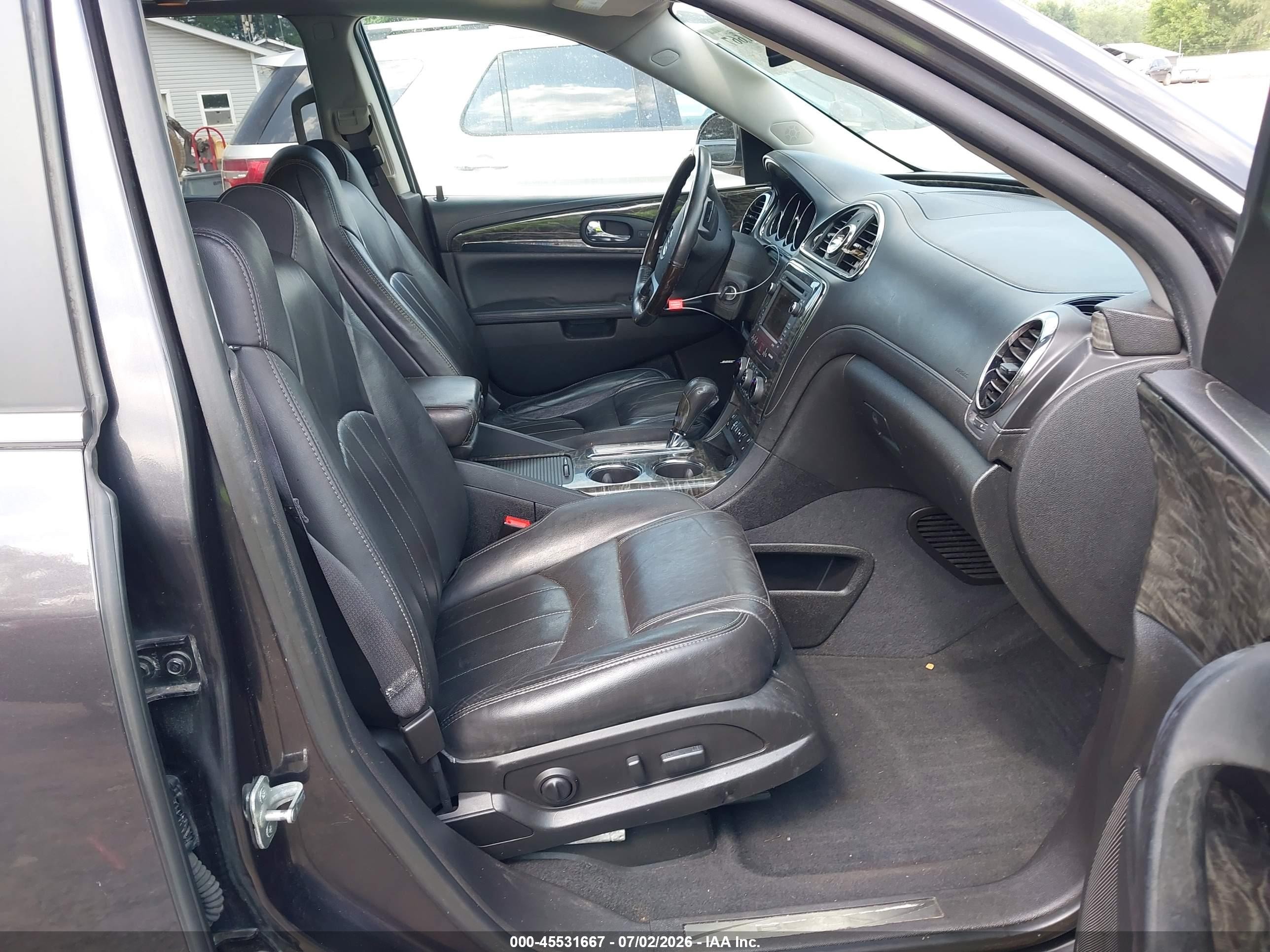 2014 Buick Enclave Premium Gray vin: 5GAKVCKD5EJ365739