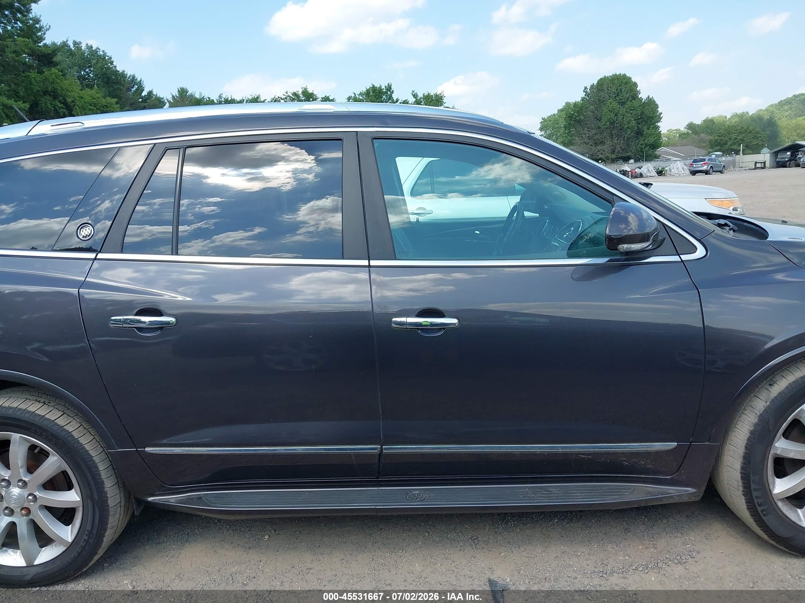 2014 Buick Enclave Premium Gray vin: 5GAKVCKD5EJ365739