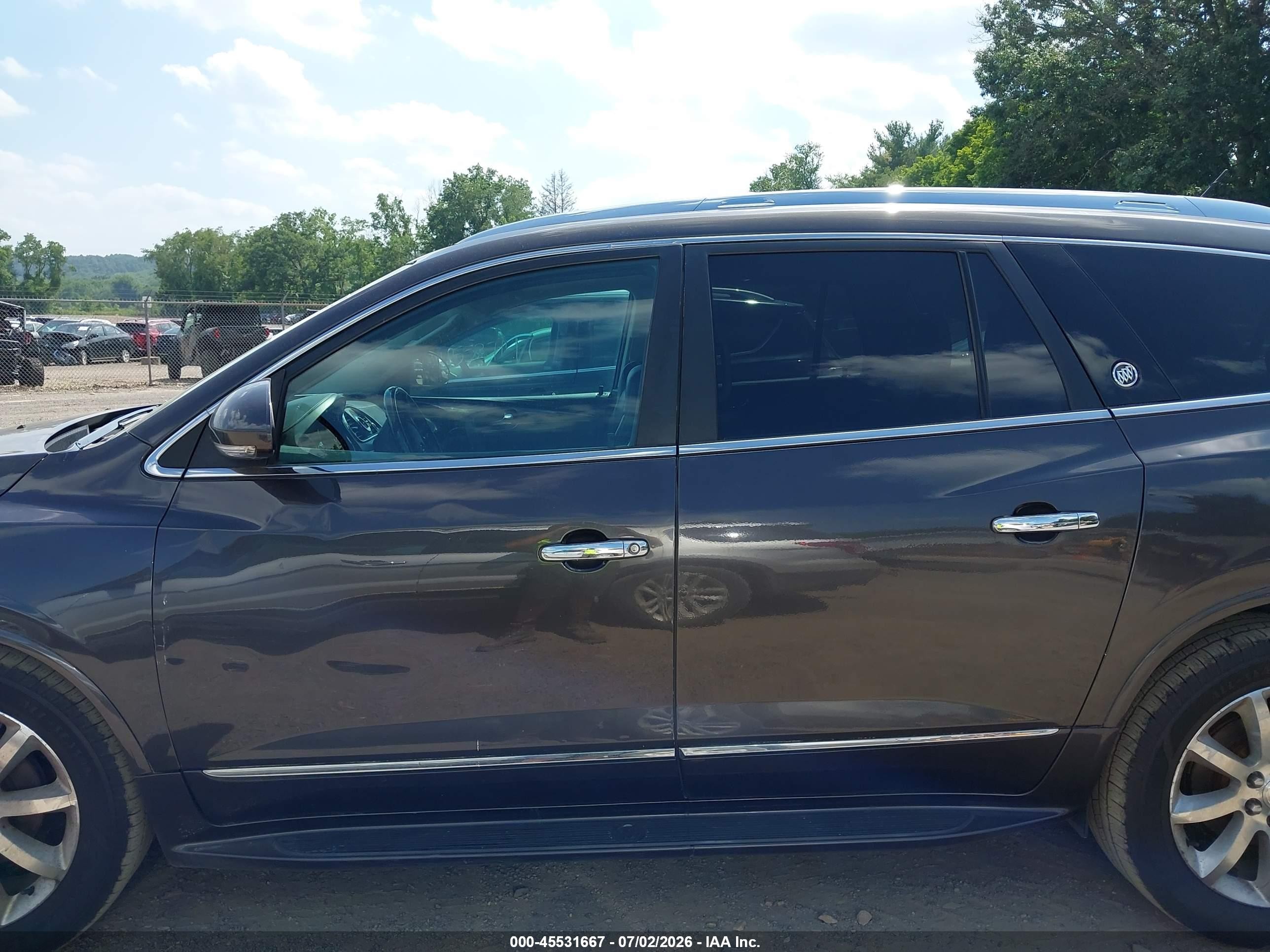 2014 Buick Enclave Premium Gray vin: 5GAKVCKD5EJ365739