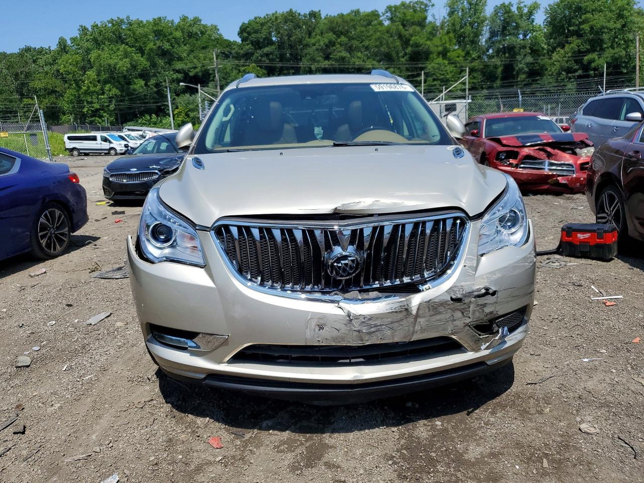 2015 Buick Enclave Gold vin: 5GAKVCKD5FJ159712
