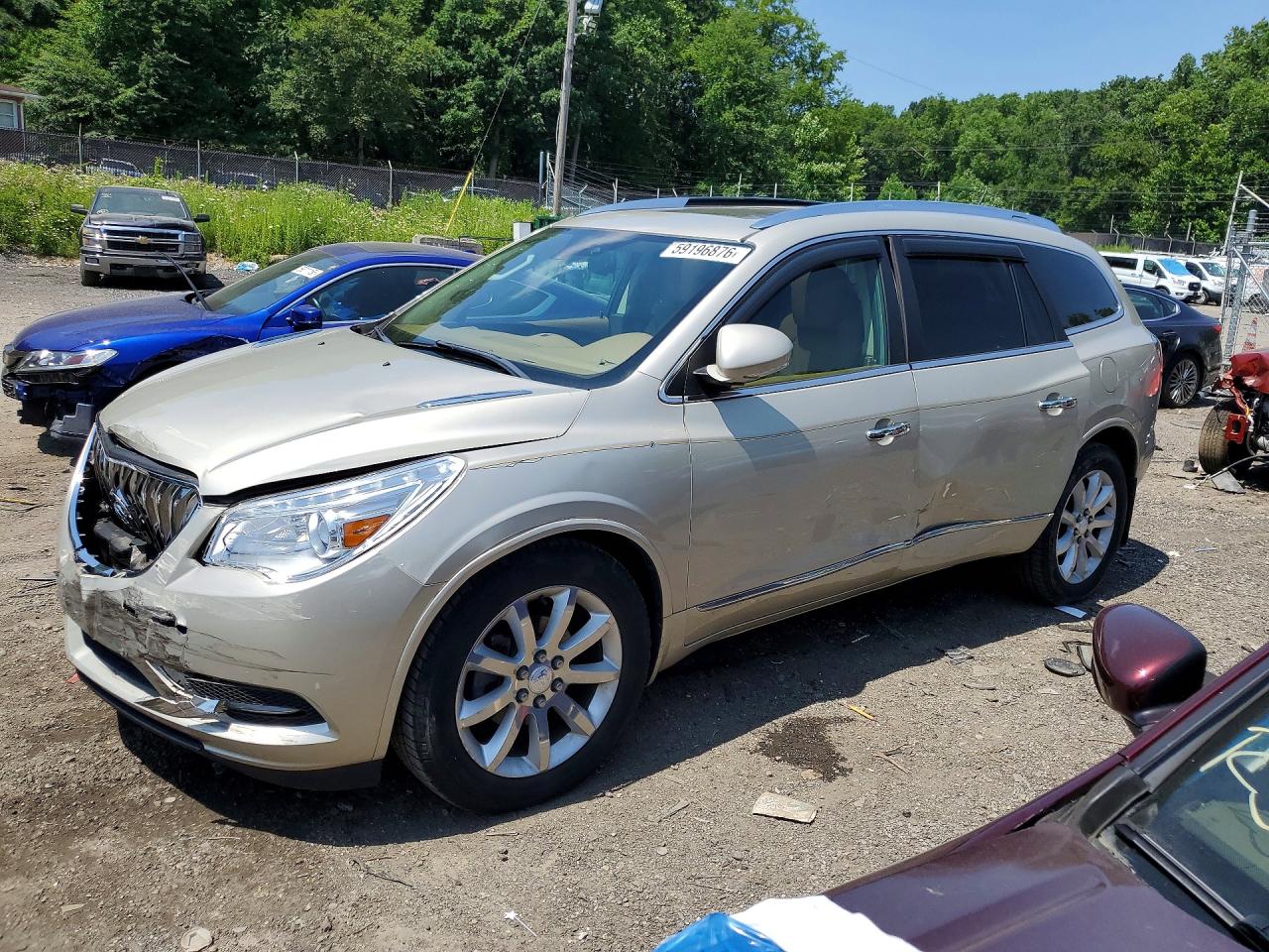 2015 Buick Enclave Gold vin: 5GAKVCKD5FJ159712