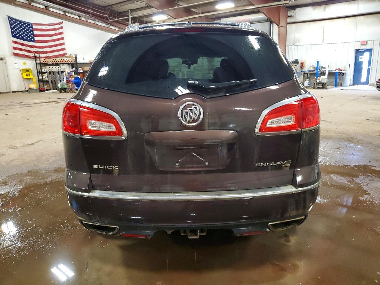 2015 Buick Enclave Brown vin: 5GAKVCKD5FJ167681