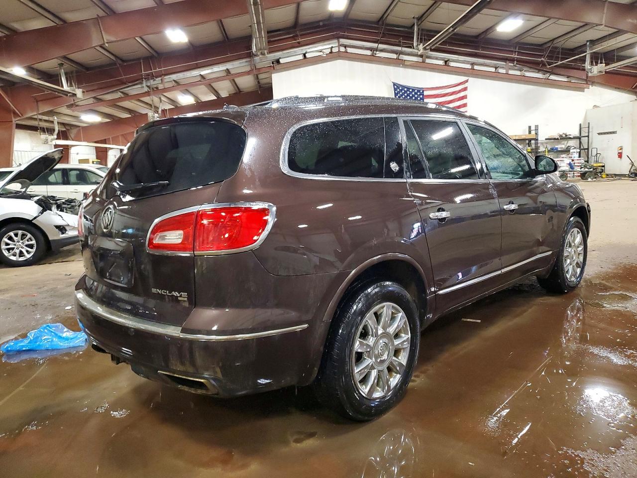 2015 Buick Enclave Brown vin: 5GAKVCKD5FJ167681