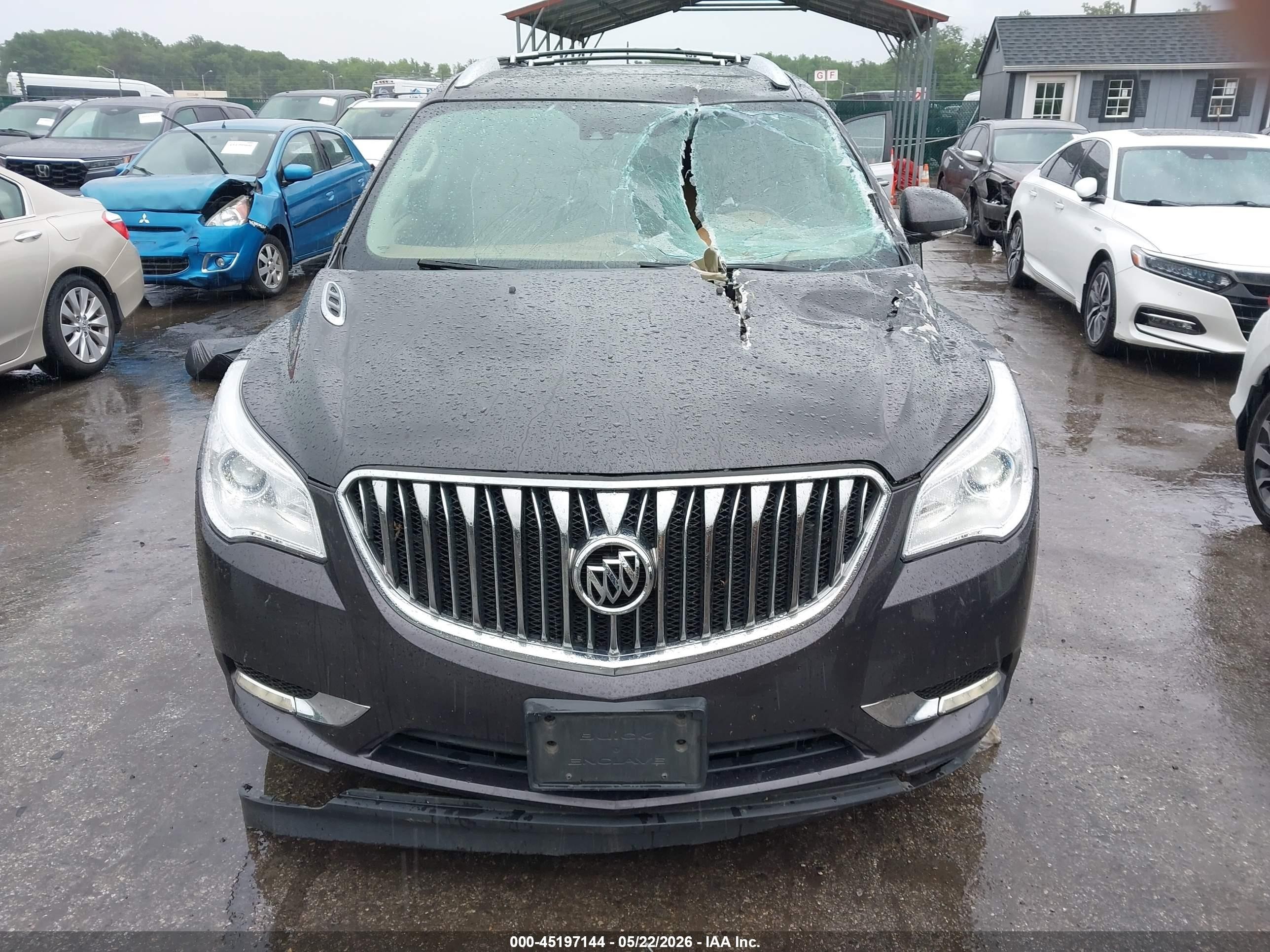 2015 Buick Enclave Premium Gray vin: 5GAKVCKD5FJ170824