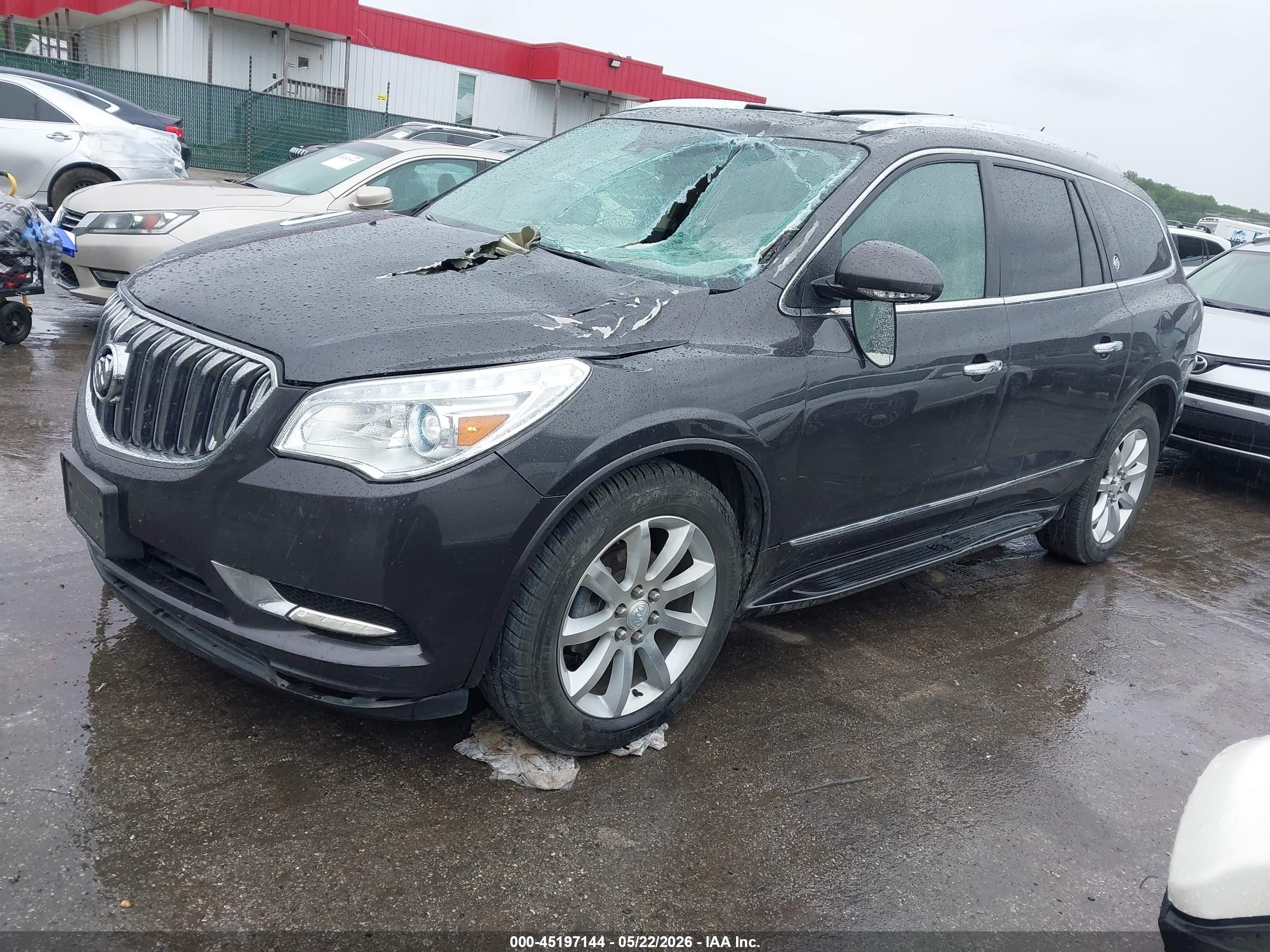 2015 Buick Enclave Premium Gray vin: 5GAKVCKD5FJ170824