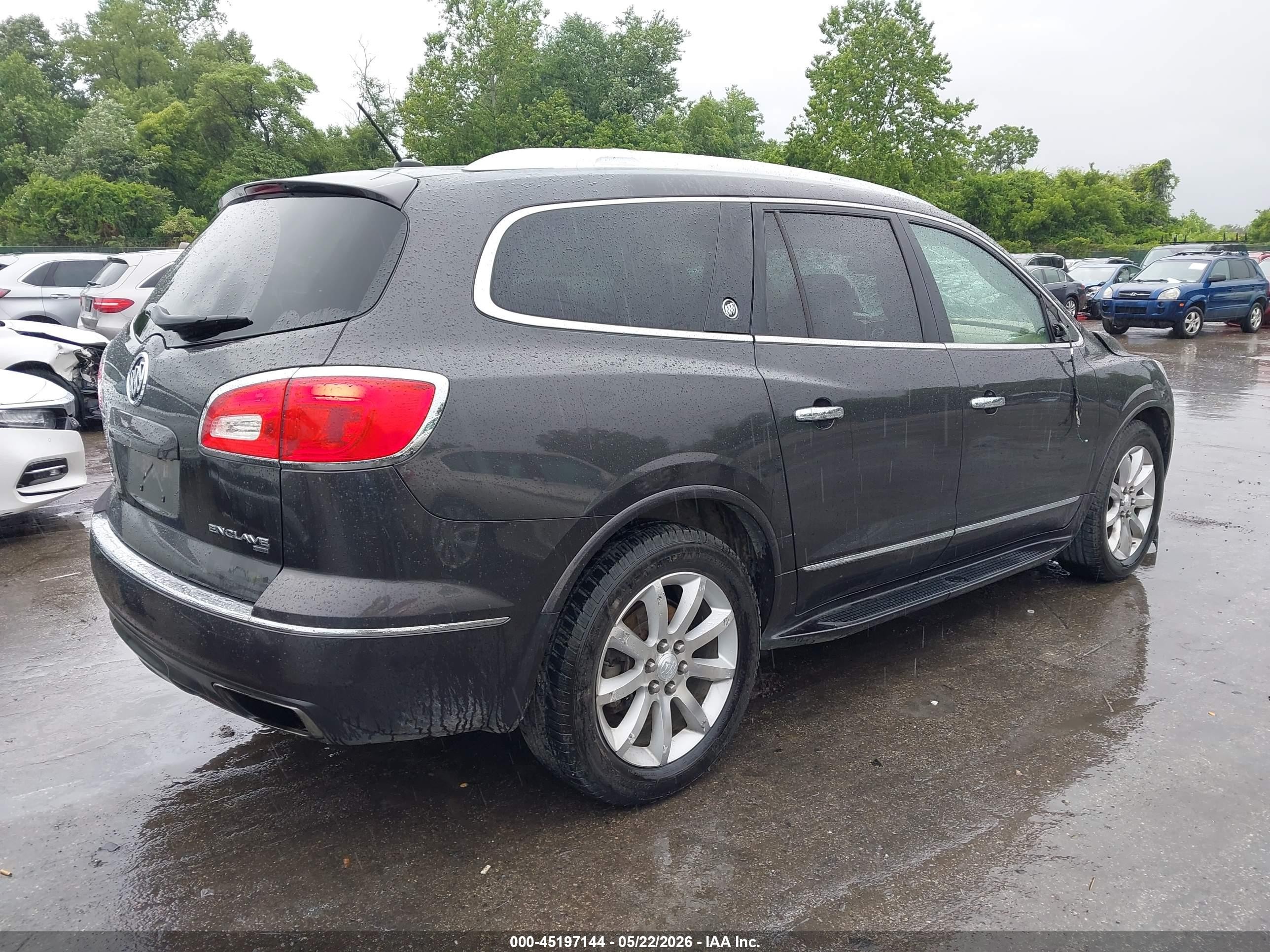 2015 Buick Enclave Premium Gray vin: 5GAKVCKD5FJ170824