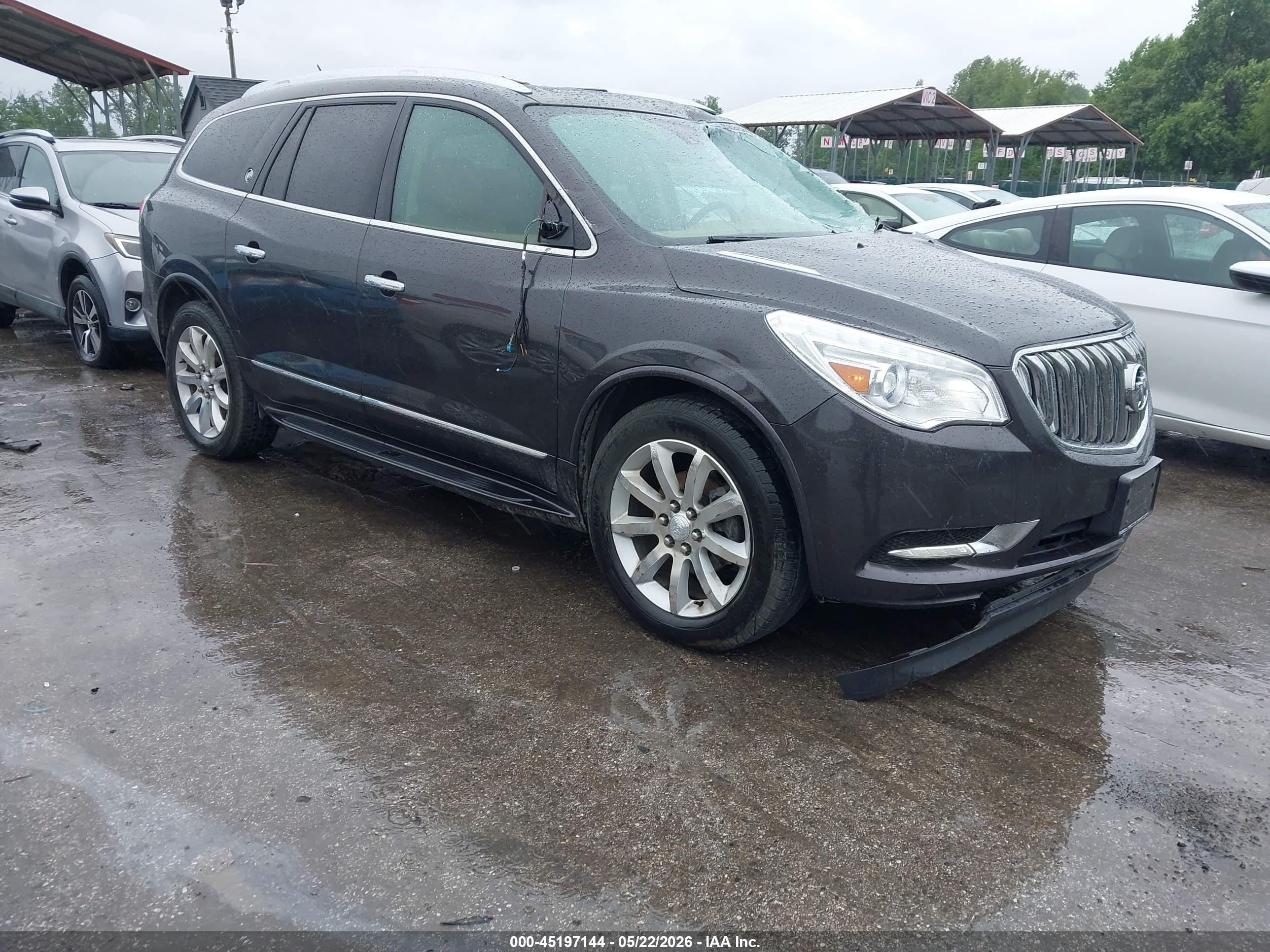 2015 Buick Enclave Premium Gray vin: 5GAKVCKD5FJ170824