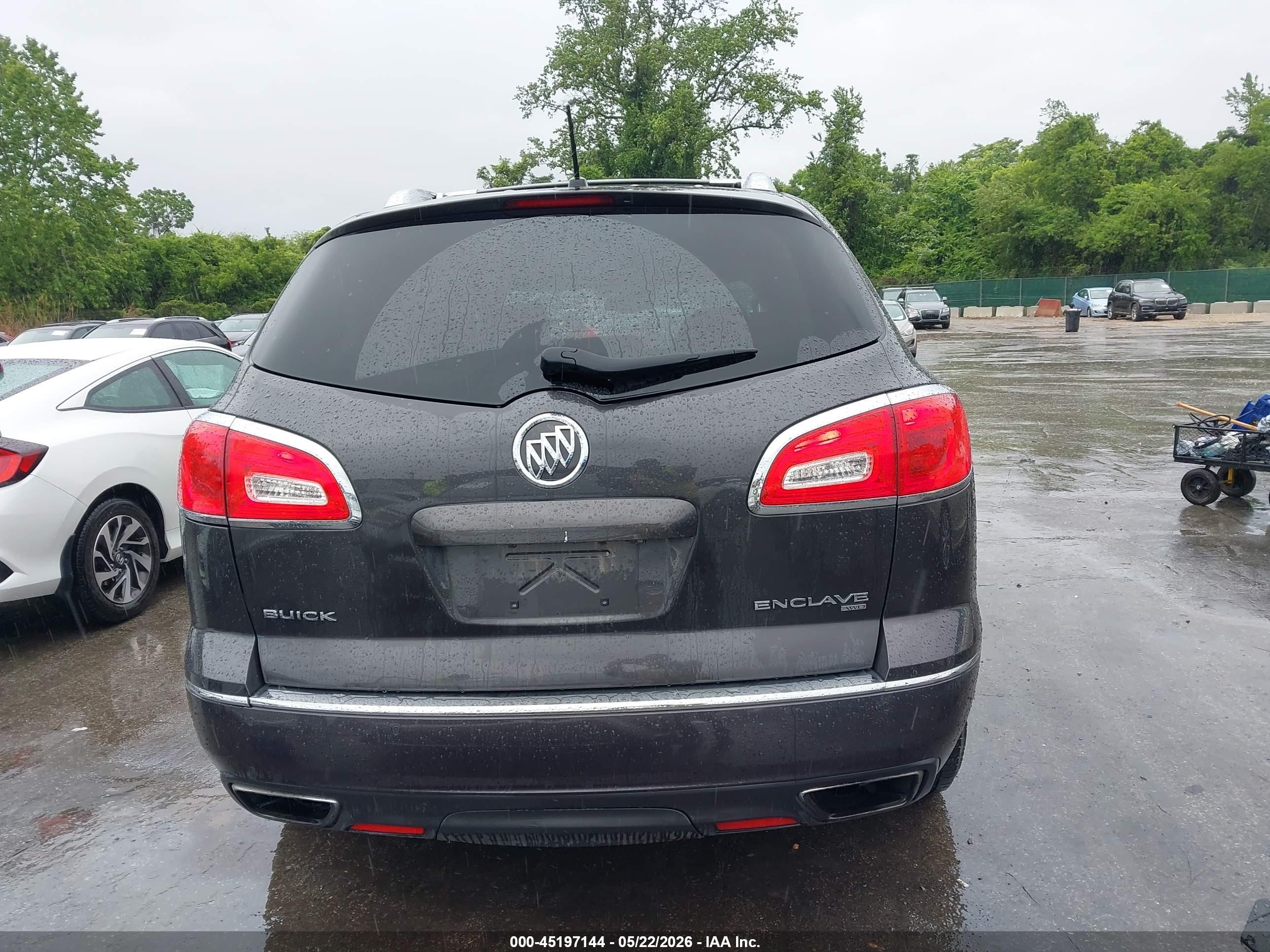2015 Buick Enclave Premium Gray vin: 5GAKVCKD5FJ170824