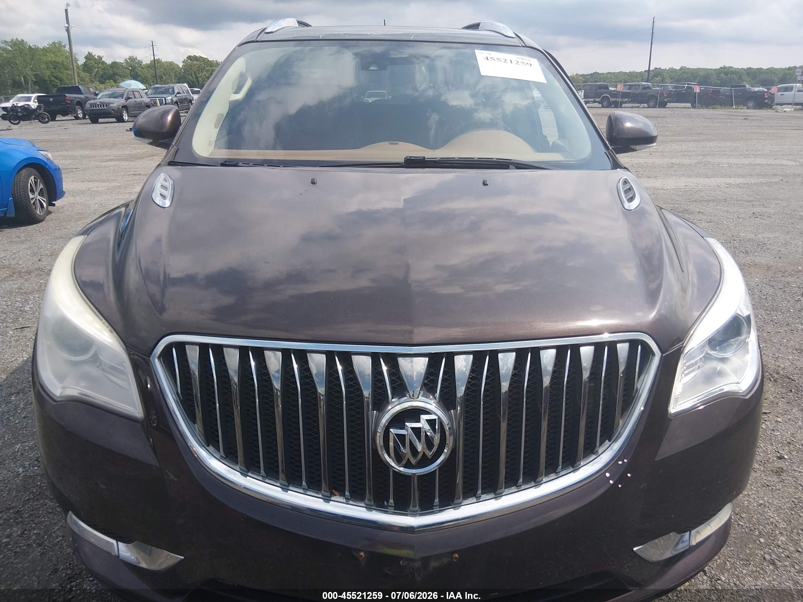 2015 Buick Enclave Premium Burgundy vin: 5GAKVCKD5FJ185713