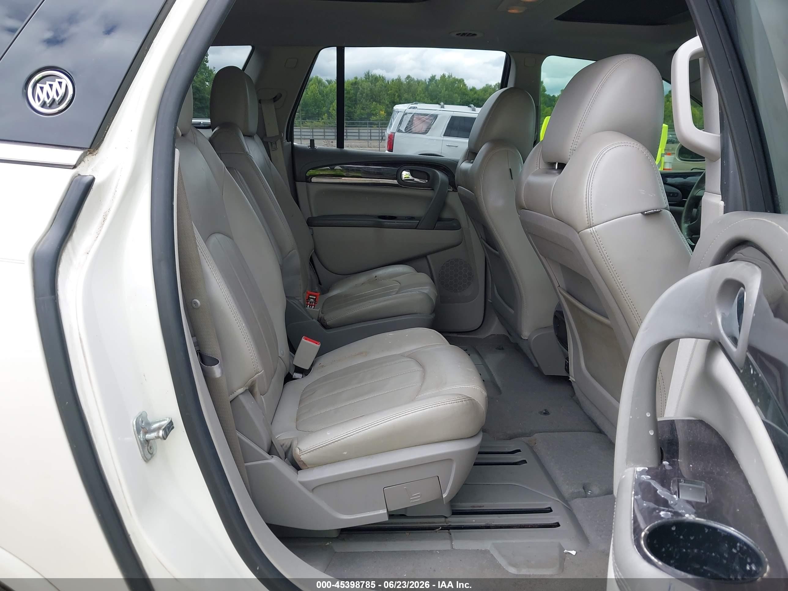 2015 Buick Enclave Premium White vin: 5GAKVCKD5FJ238023