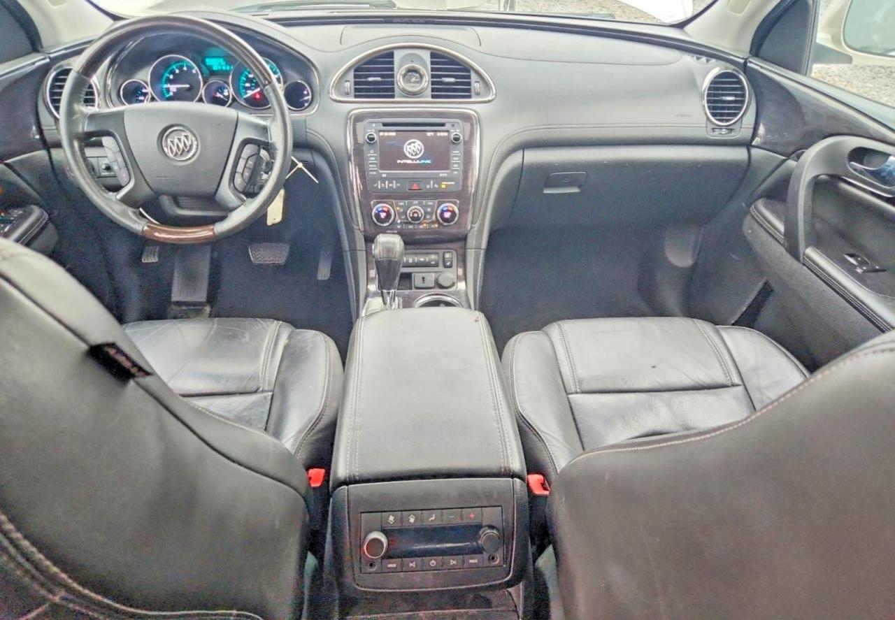 2015 Buick Enclave White vin: 5GAKVCKD5FJ283558