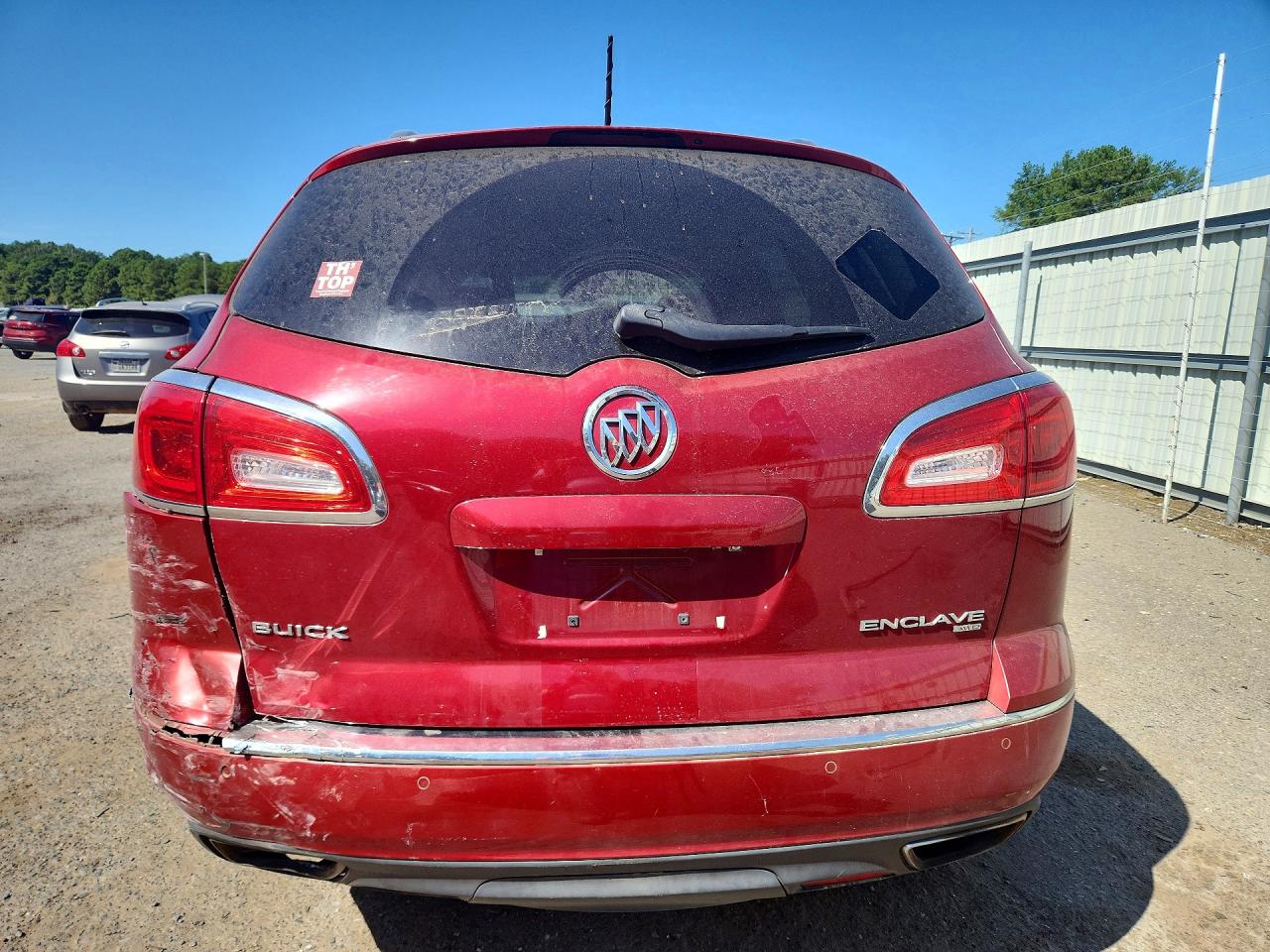 2013 Buick Enclave Red vin: 5GAKVCKD6DJ179271