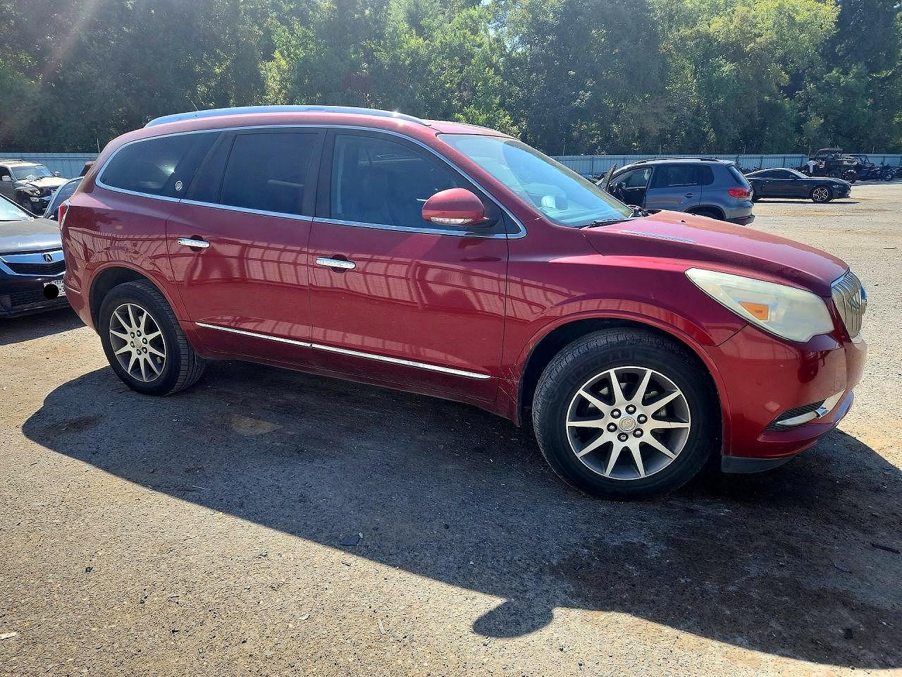 2013 Buick Enclave Red vin: 5GAKVCKD6DJ179271