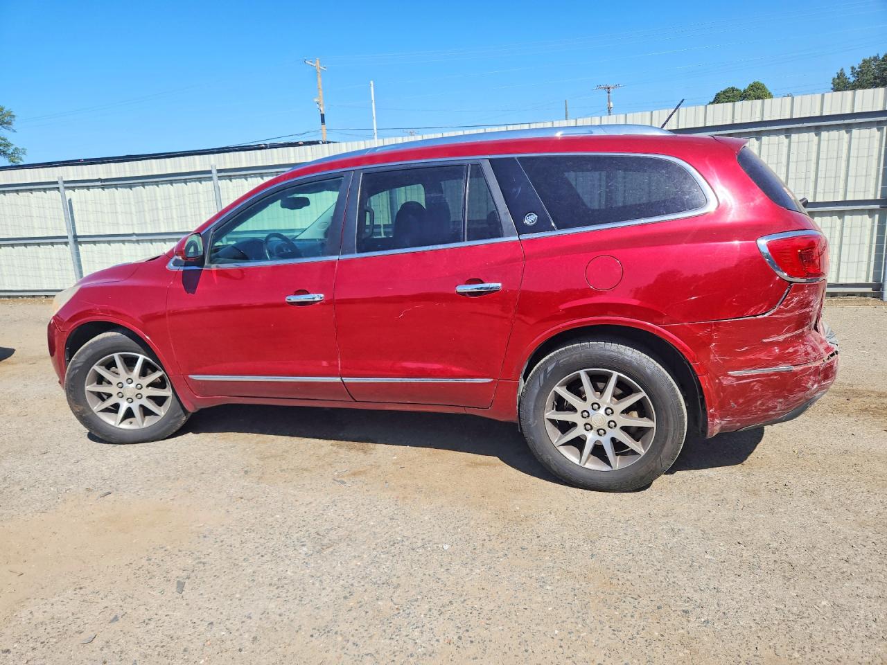 2013 Buick Enclave Red vin: 5GAKVCKD6DJ179271