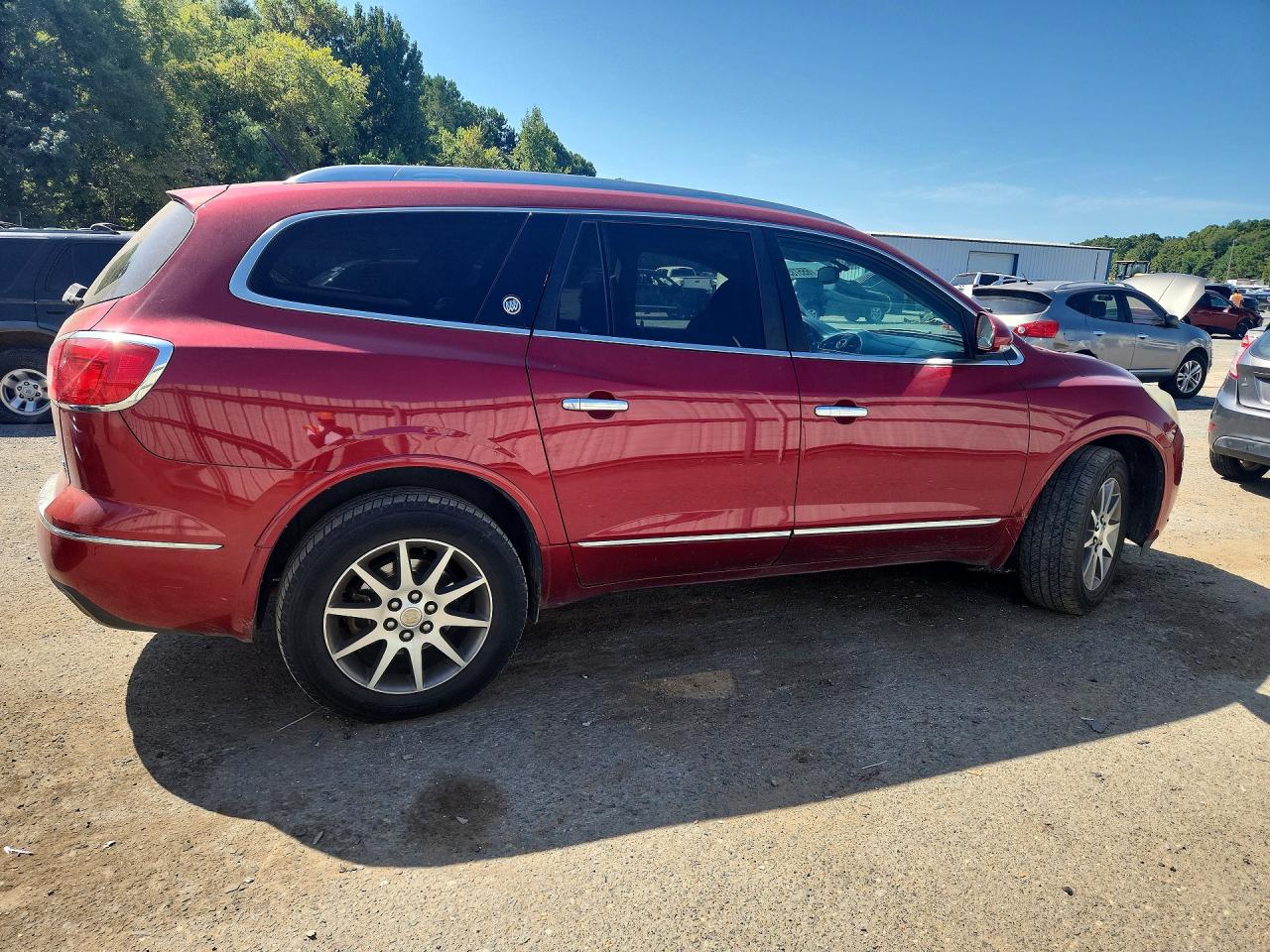 2013 Buick Enclave Red vin: 5GAKVCKD6DJ179271