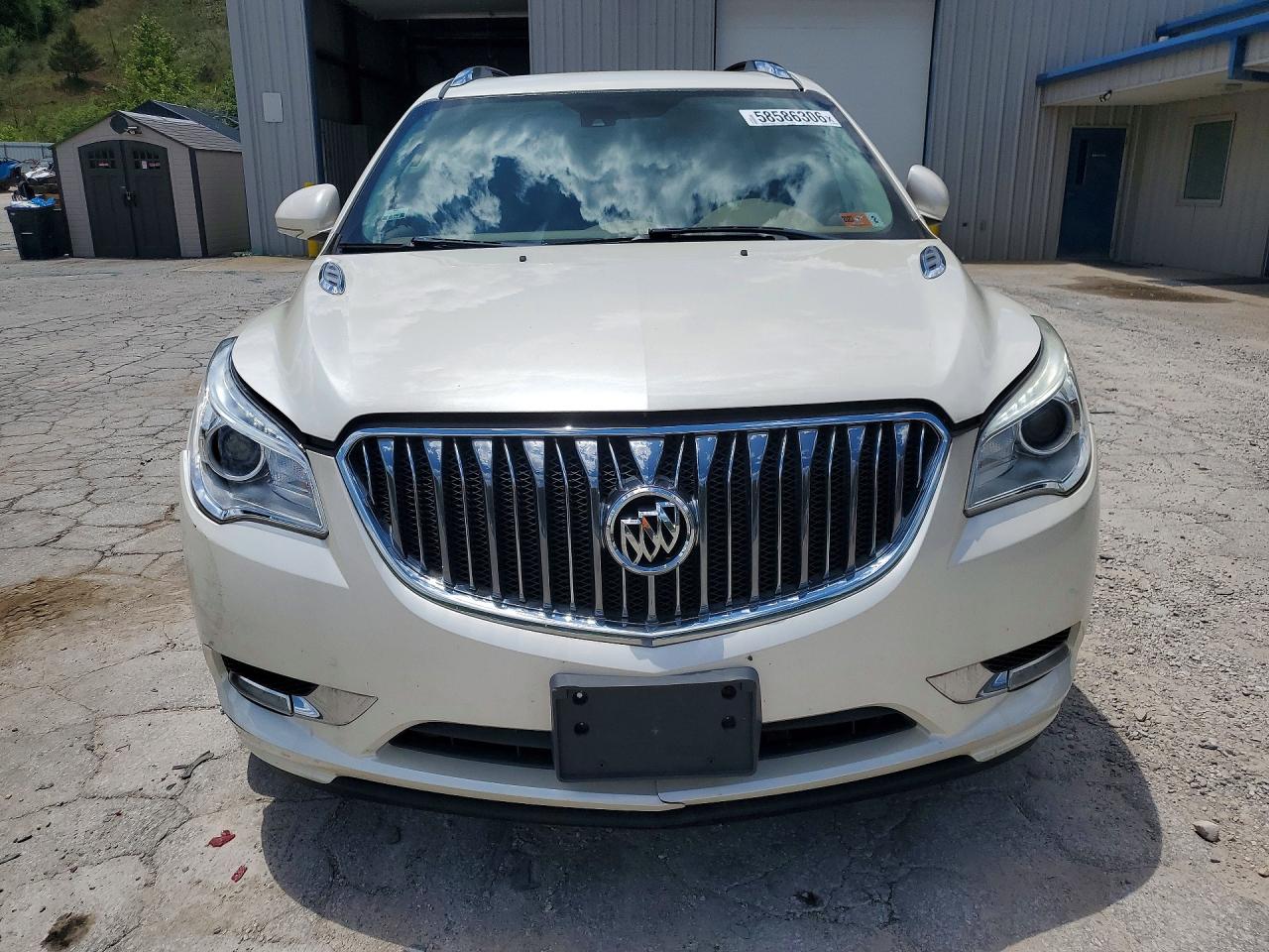 2014 Buick Enclave Белый vin: 5GAKVCKD6EJ141380