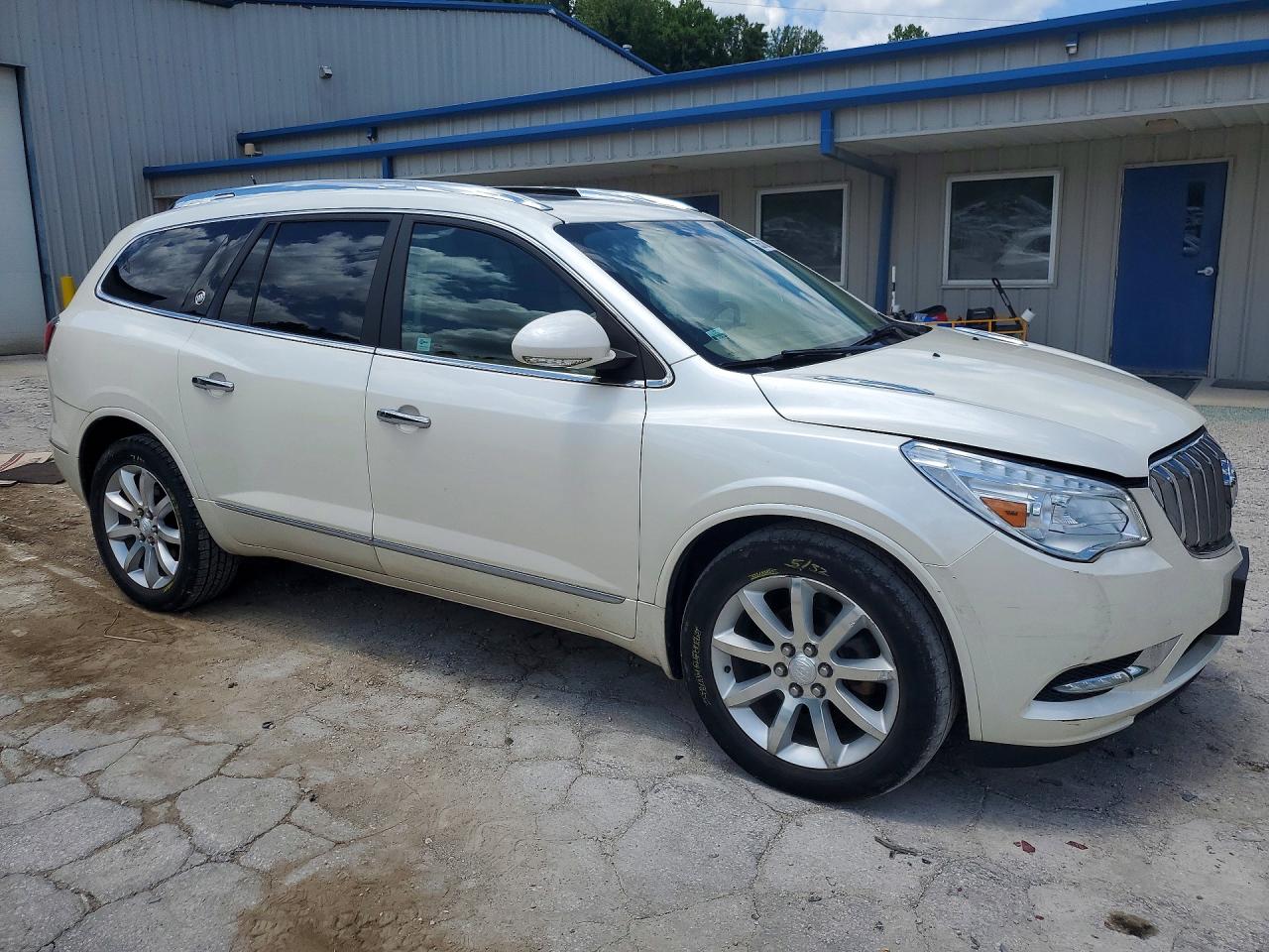 2014 Buick Enclave Белый vin: 5GAKVCKD6EJ141380