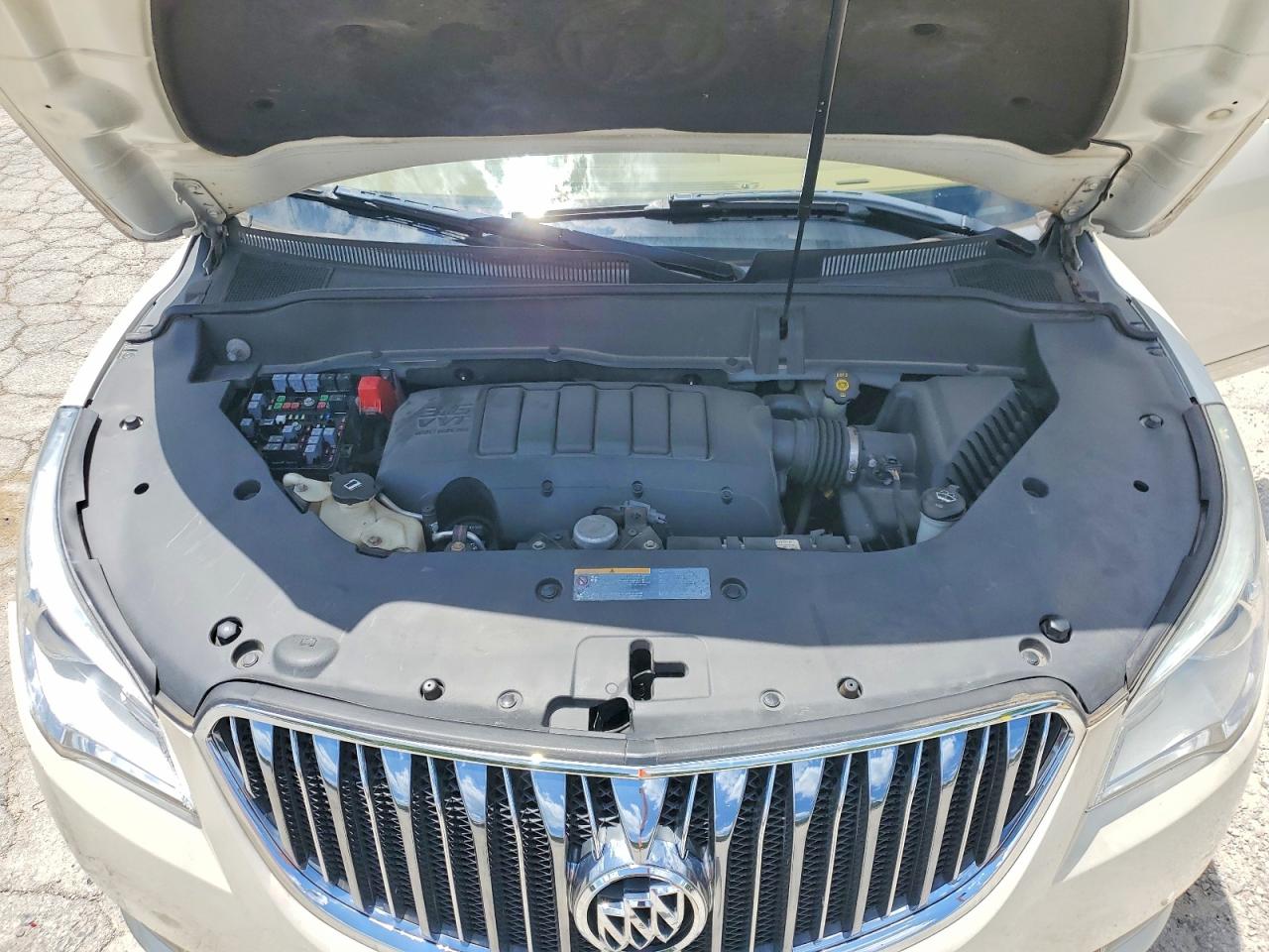 2014 Buick Enclave Белый vin: 5GAKVCKD6EJ141380