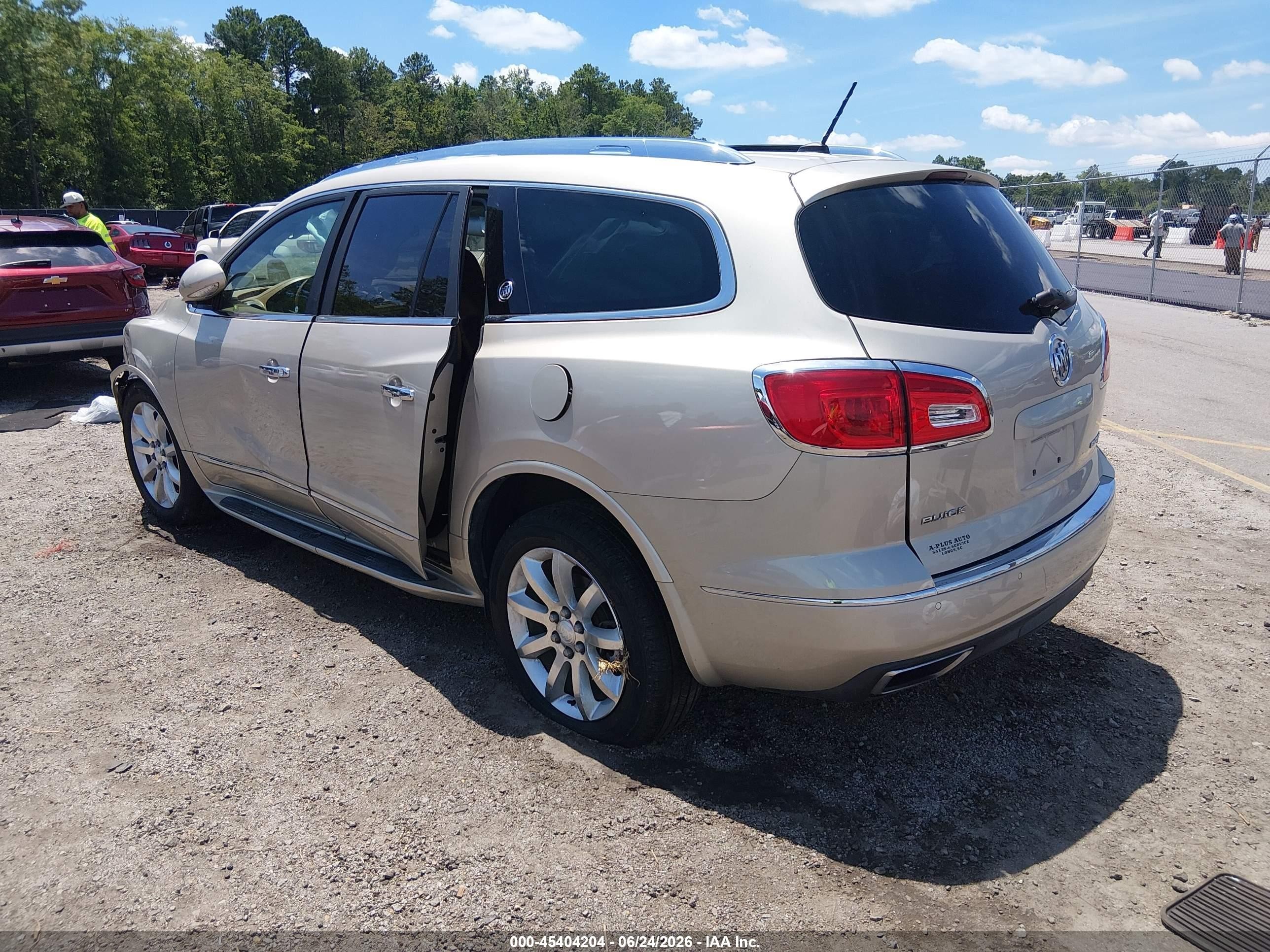 2014 Buick Enclave Premium Gray vin: 5GAKVCKD6EJ209497