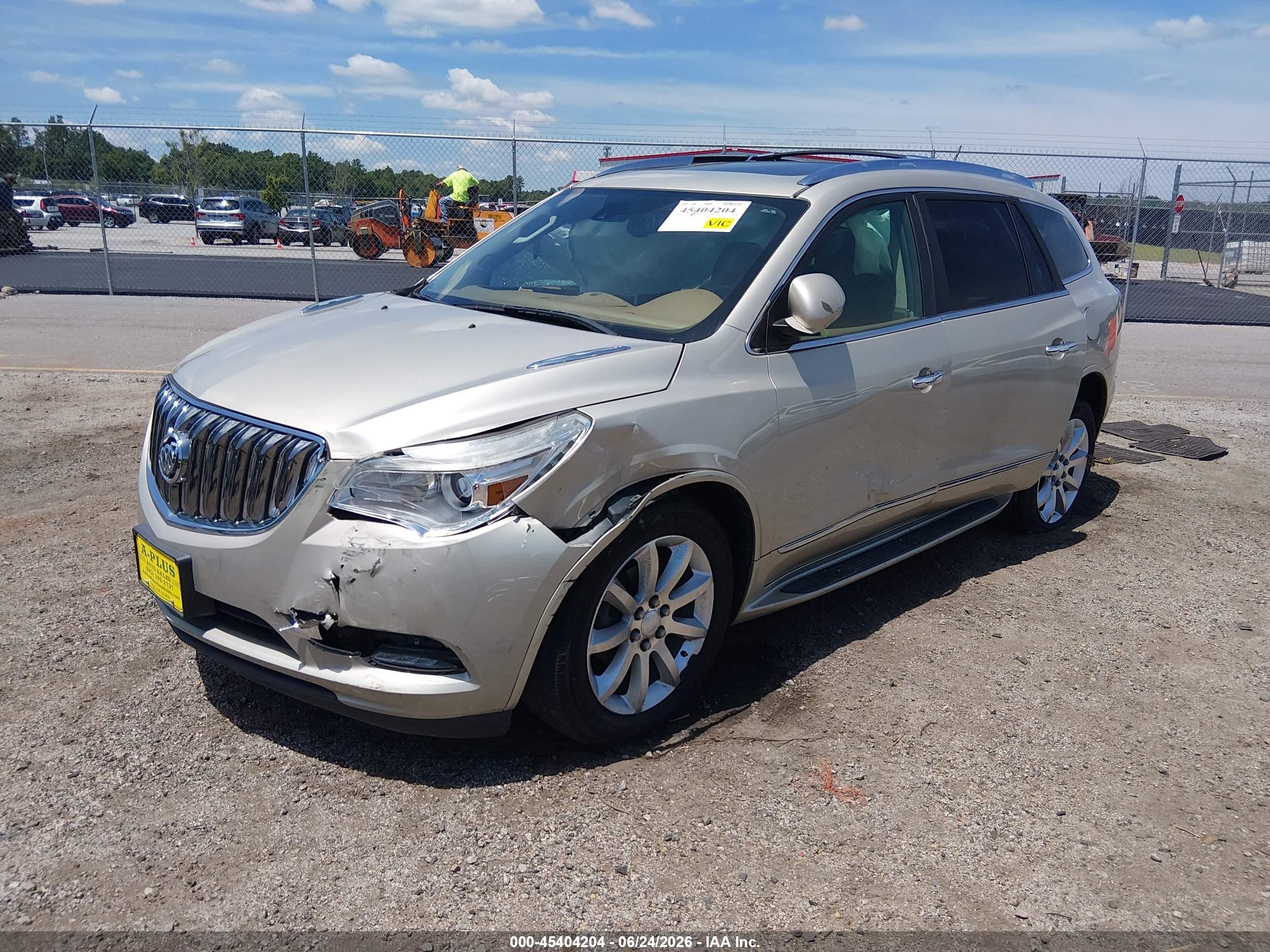 2014 Buick Enclave Premium Gray vin: 5GAKVCKD6EJ209497