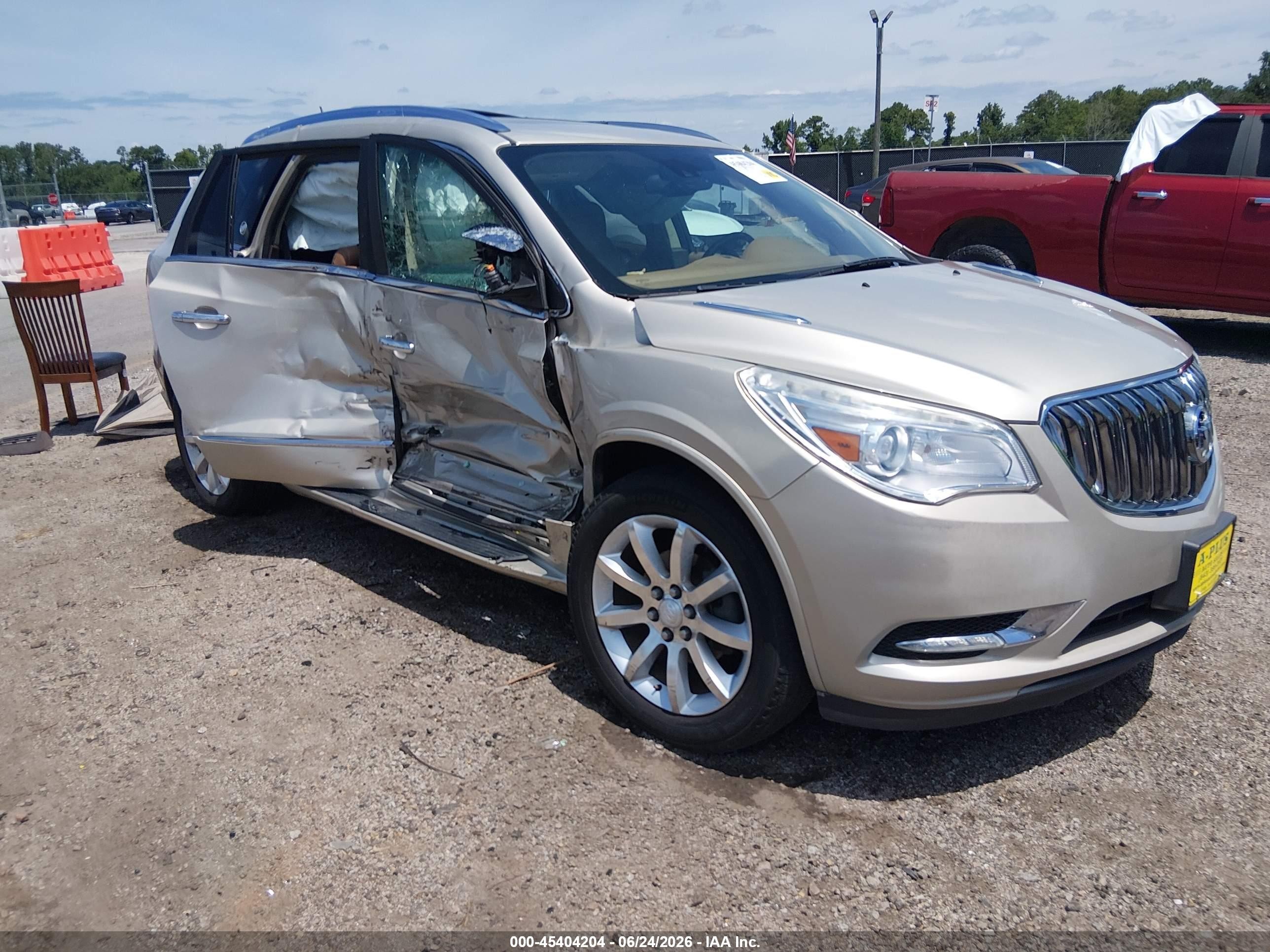 2014 Buick Enclave Premium Gray vin: 5GAKVCKD6EJ209497