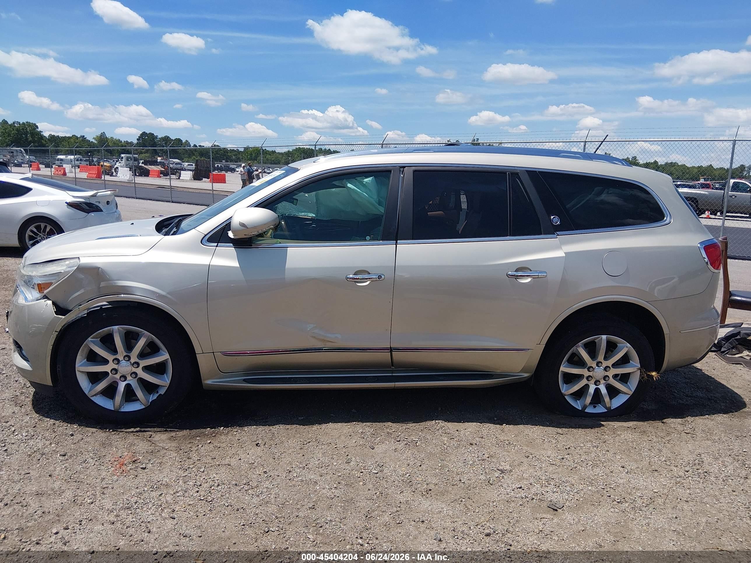 2014 Buick Enclave Premium Gray vin: 5GAKVCKD6EJ209497