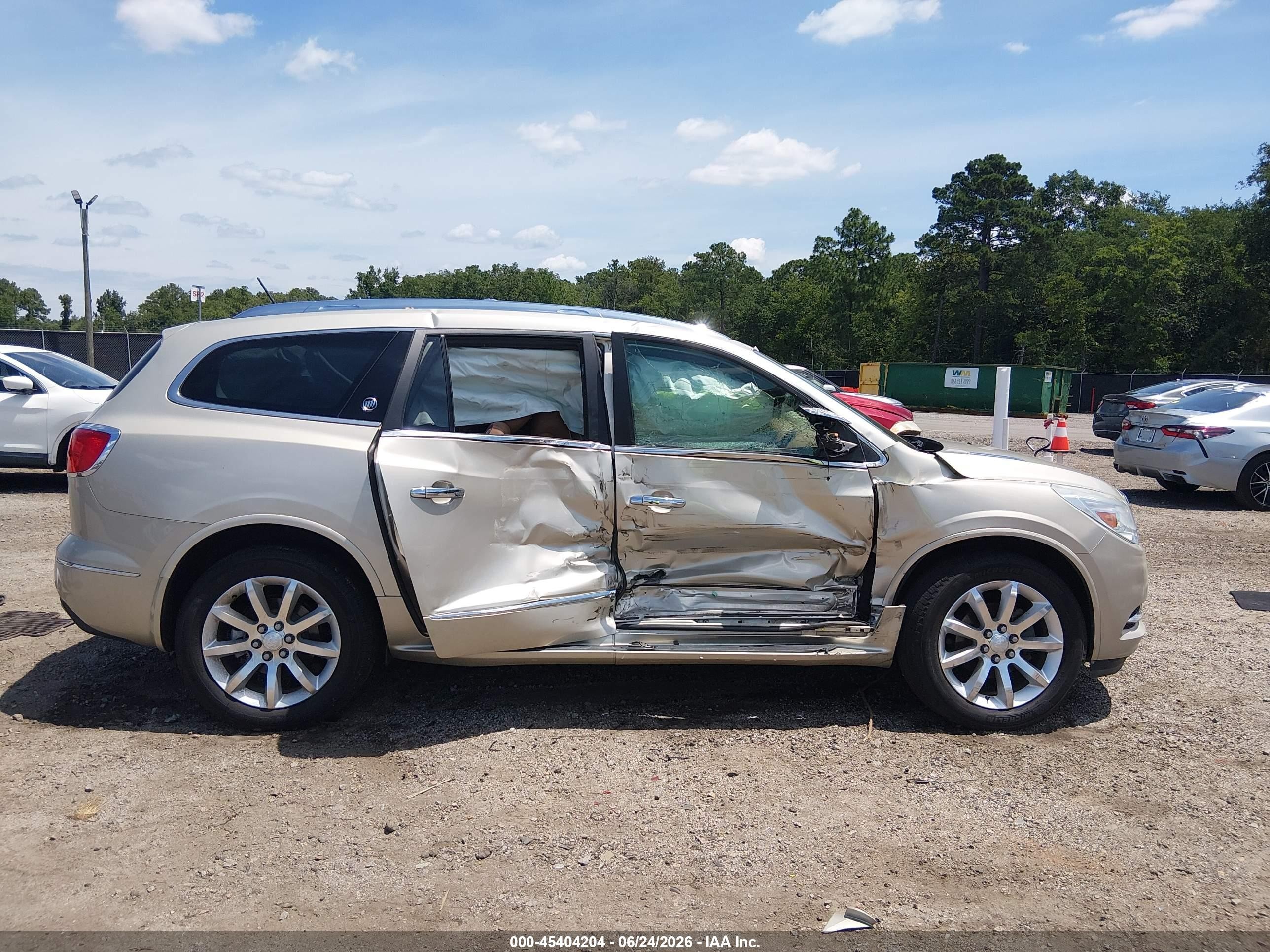 2014 Buick Enclave Premium Gray vin: 5GAKVCKD6EJ209497