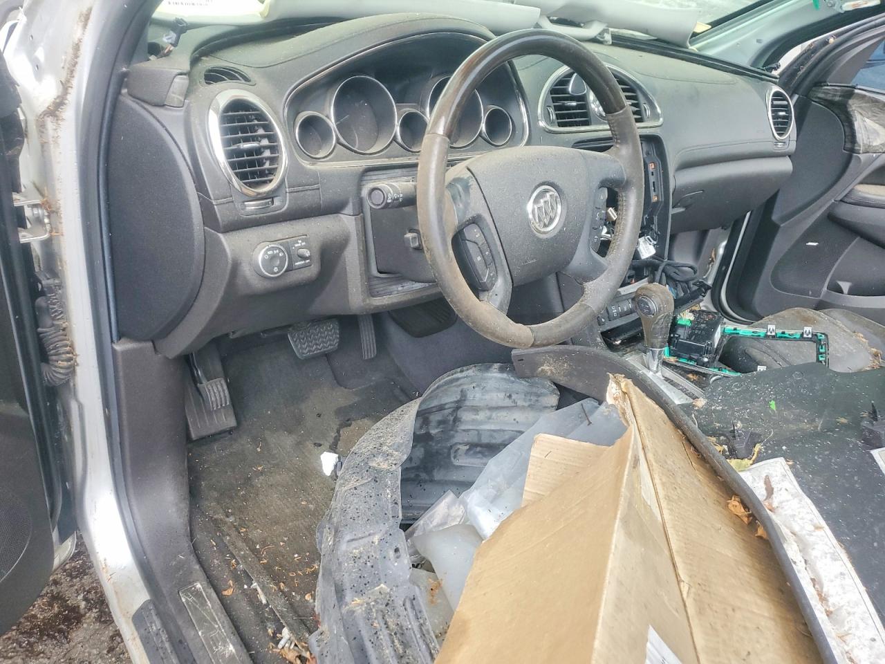 2014 Buick Enclave Silver vin: 5GAKVCKD6EJ253533