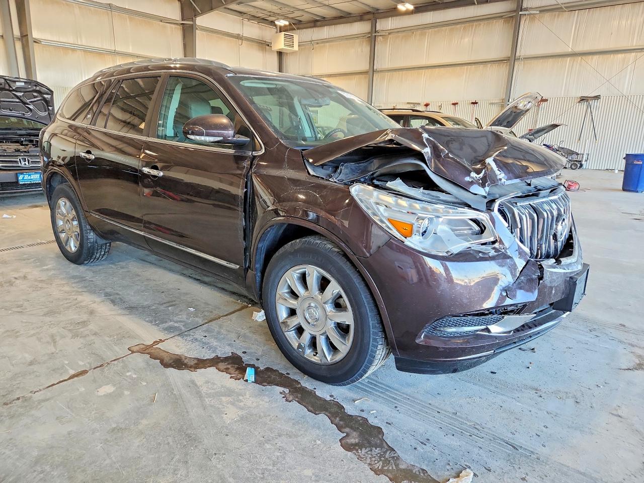 2015 Buick Enclave Brown vin: 5GAKVCKD6FJ173067