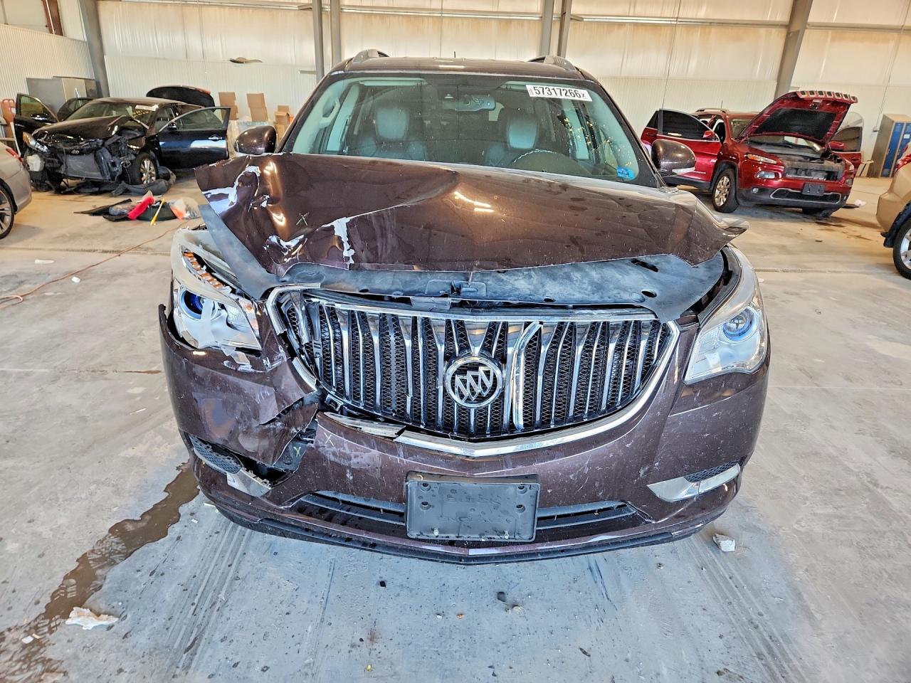 2015 Buick Enclave Brown vin: 5GAKVCKD6FJ173067