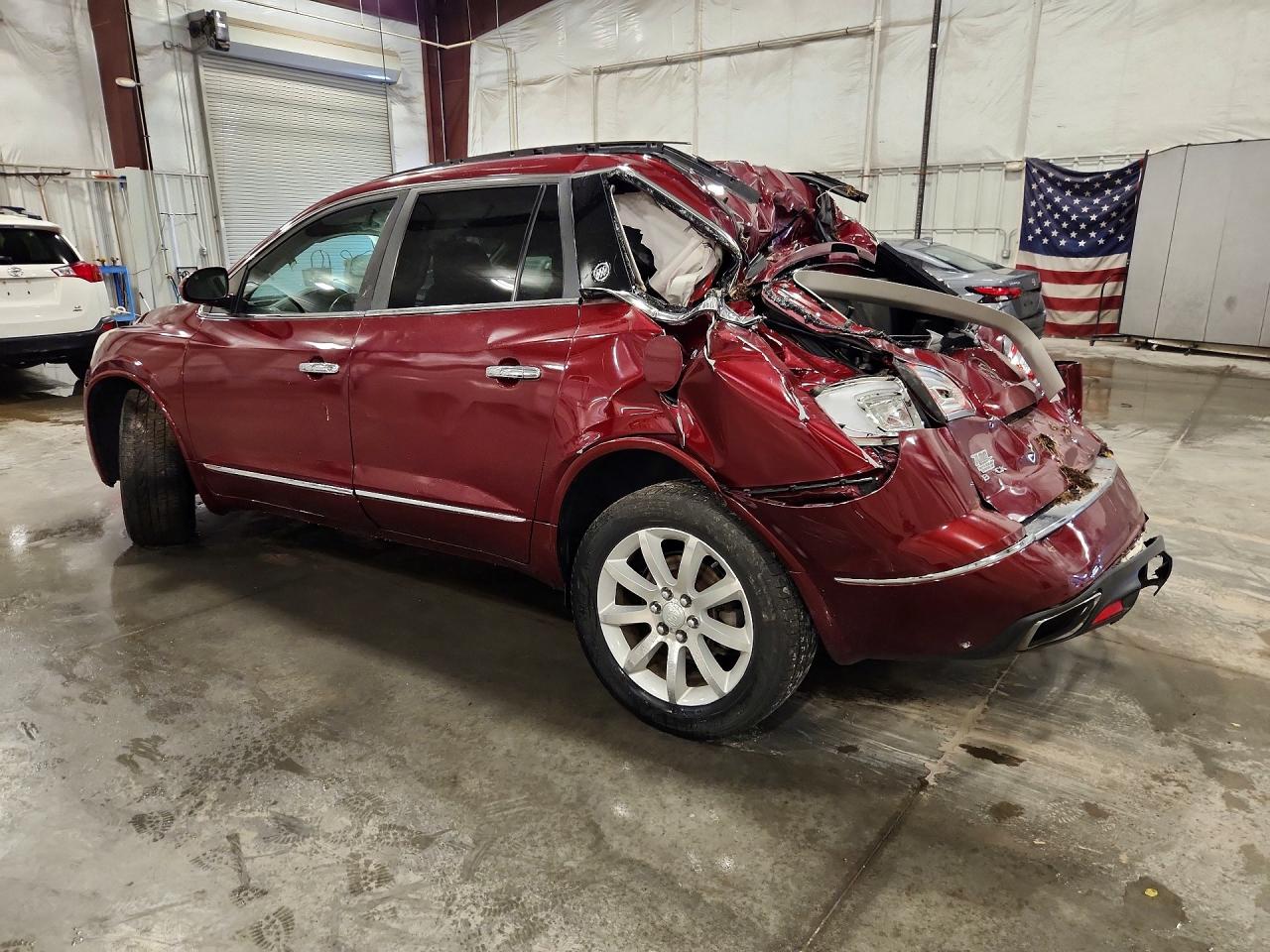 2015 Buick Enclave Темно-бордовый vin: 5GAKVCKD6FJ316874