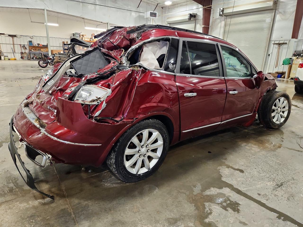 2015 Buick Enclave Темно-бордовый vin: 5GAKVCKD6FJ316874