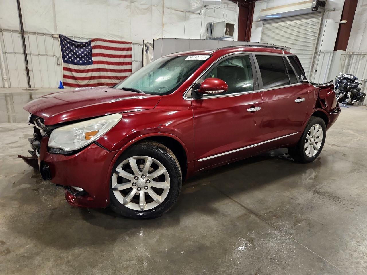 2015 Buick Enclave Темно-бордовый vin: 5GAKVCKD6FJ316874