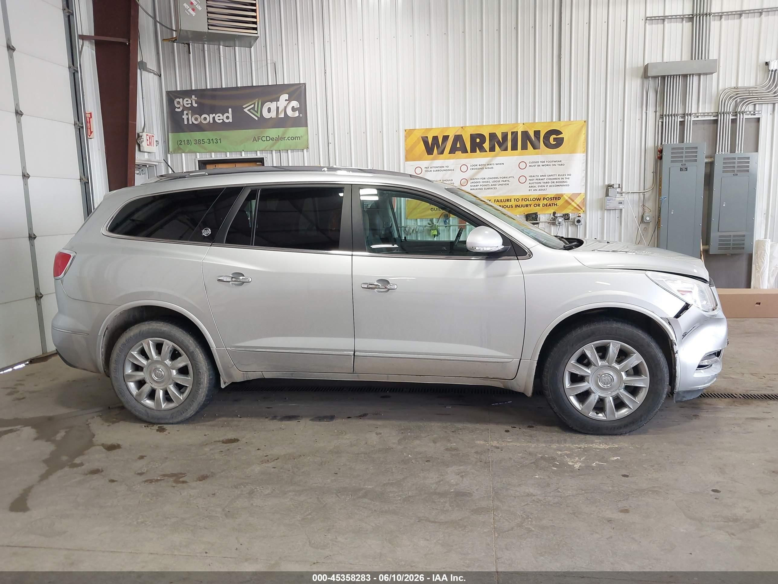 2015 Buick Enclave Premium Silver vin: 5GAKVCKD6FJ332749