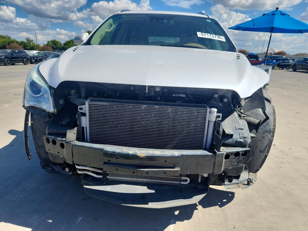 2016 Buick Enclave White vin: 5GAKVCKD6GJ155041