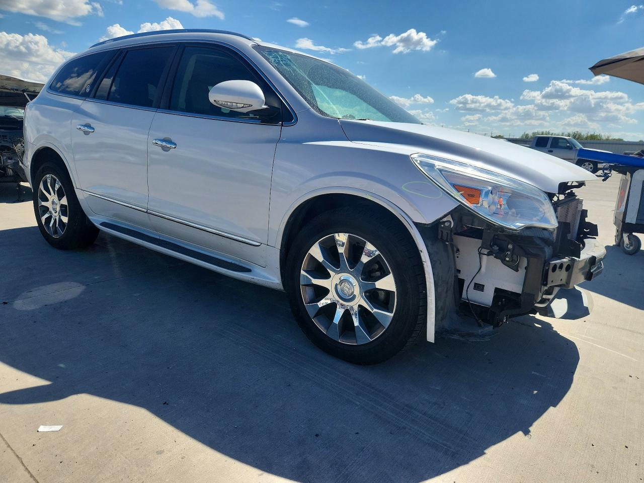 2016 Buick Enclave White vin: 5GAKVCKD6GJ155041