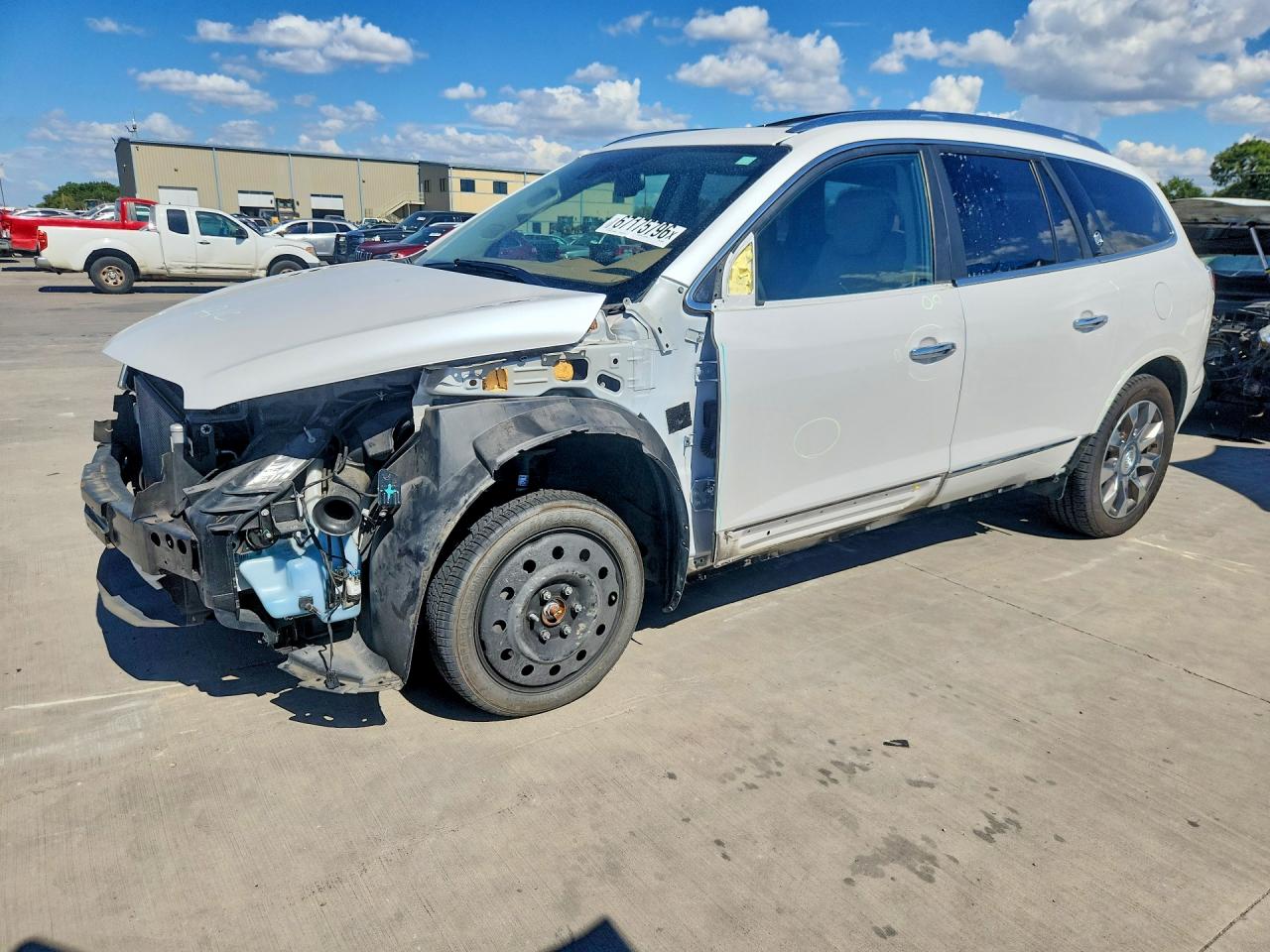 2016 Buick Enclave Белый vin: 5GAKVCKD6GJ155041