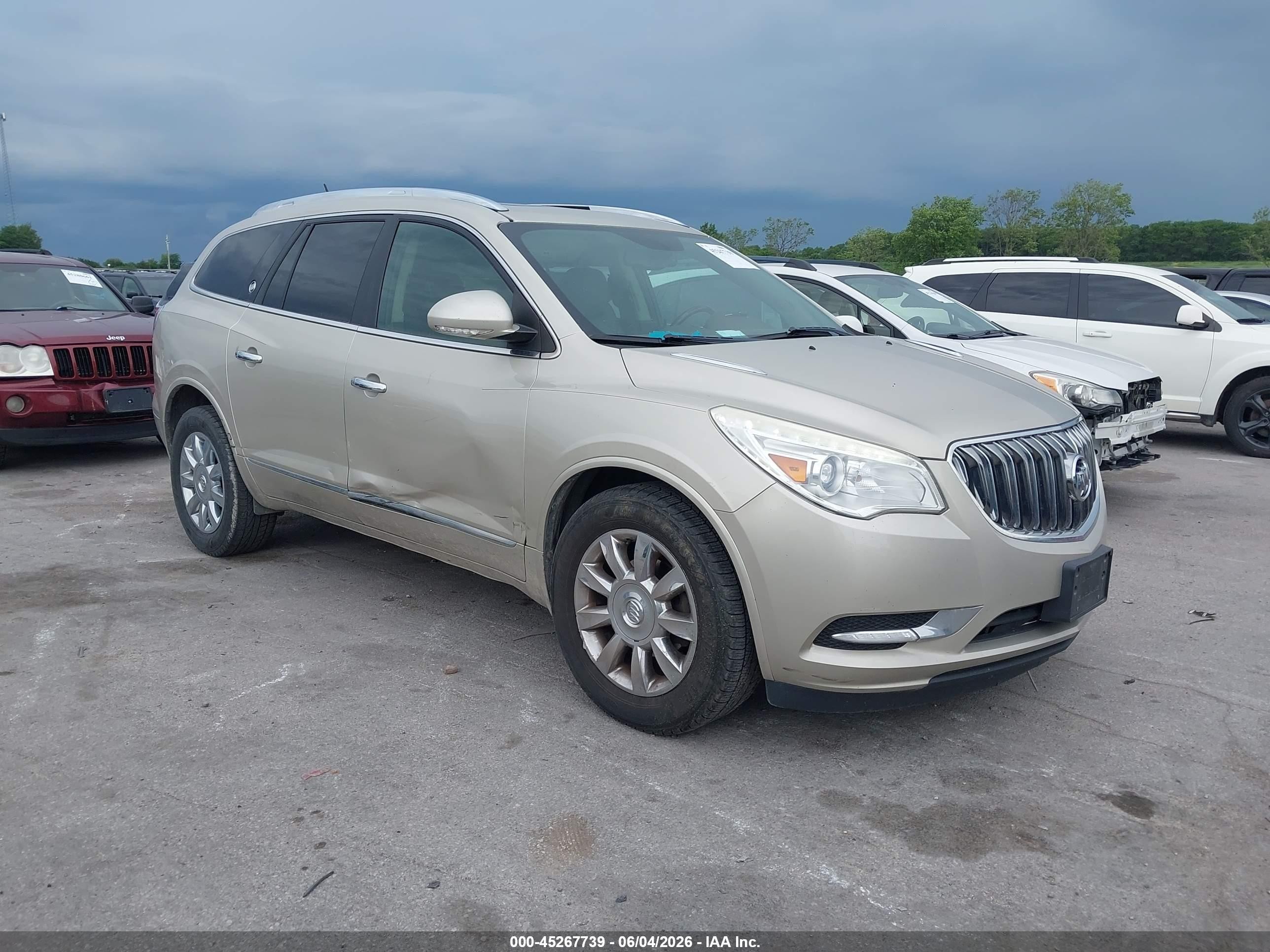 2013 Buick Enclave Leather Tan vin: 5GAKVCKD7DJ166268