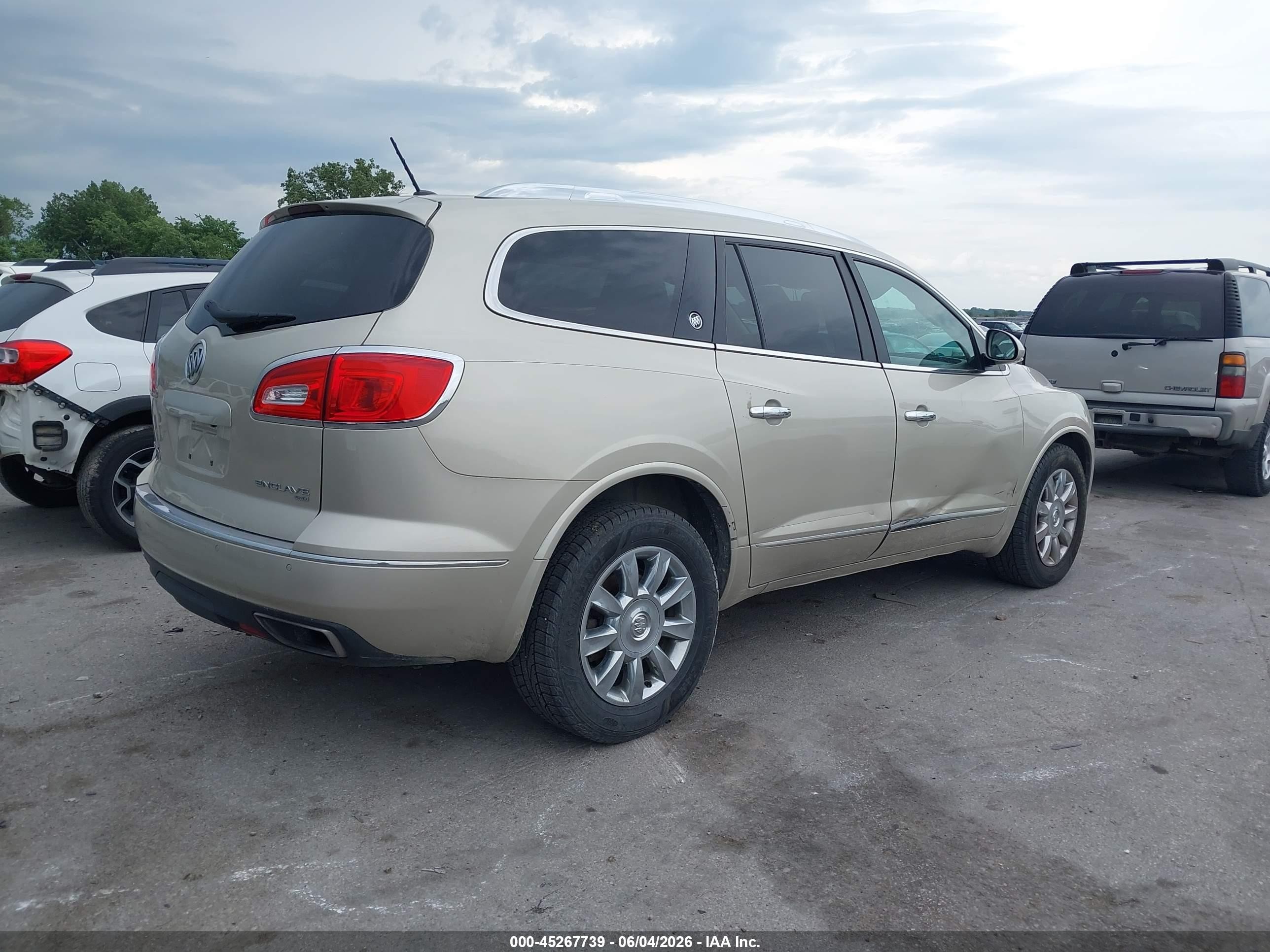 2013 Buick Enclave Leather Tan vin: 5GAKVCKD7DJ166268