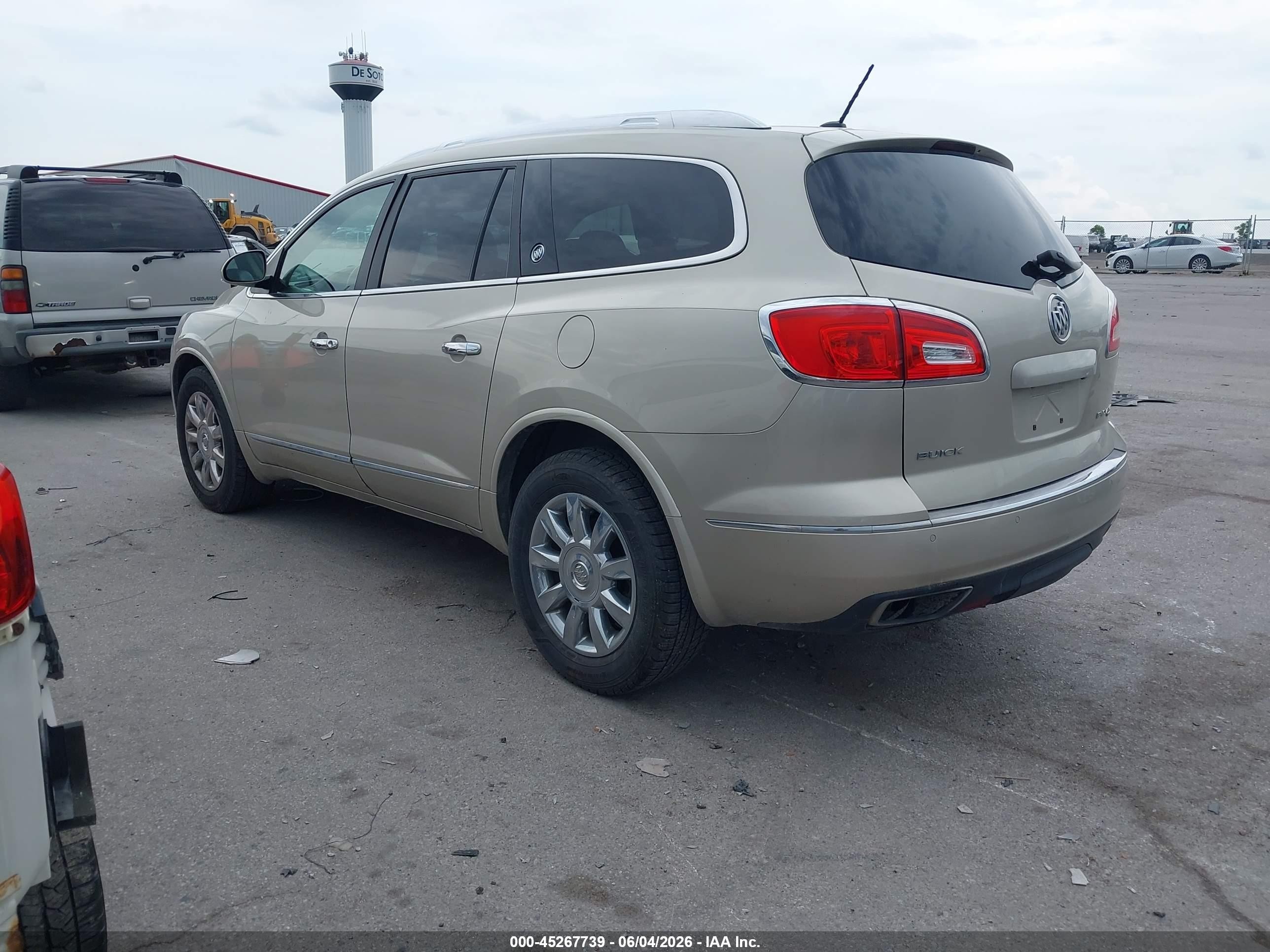 2013 Buick Enclave Leather Tan vin: 5GAKVCKD7DJ166268