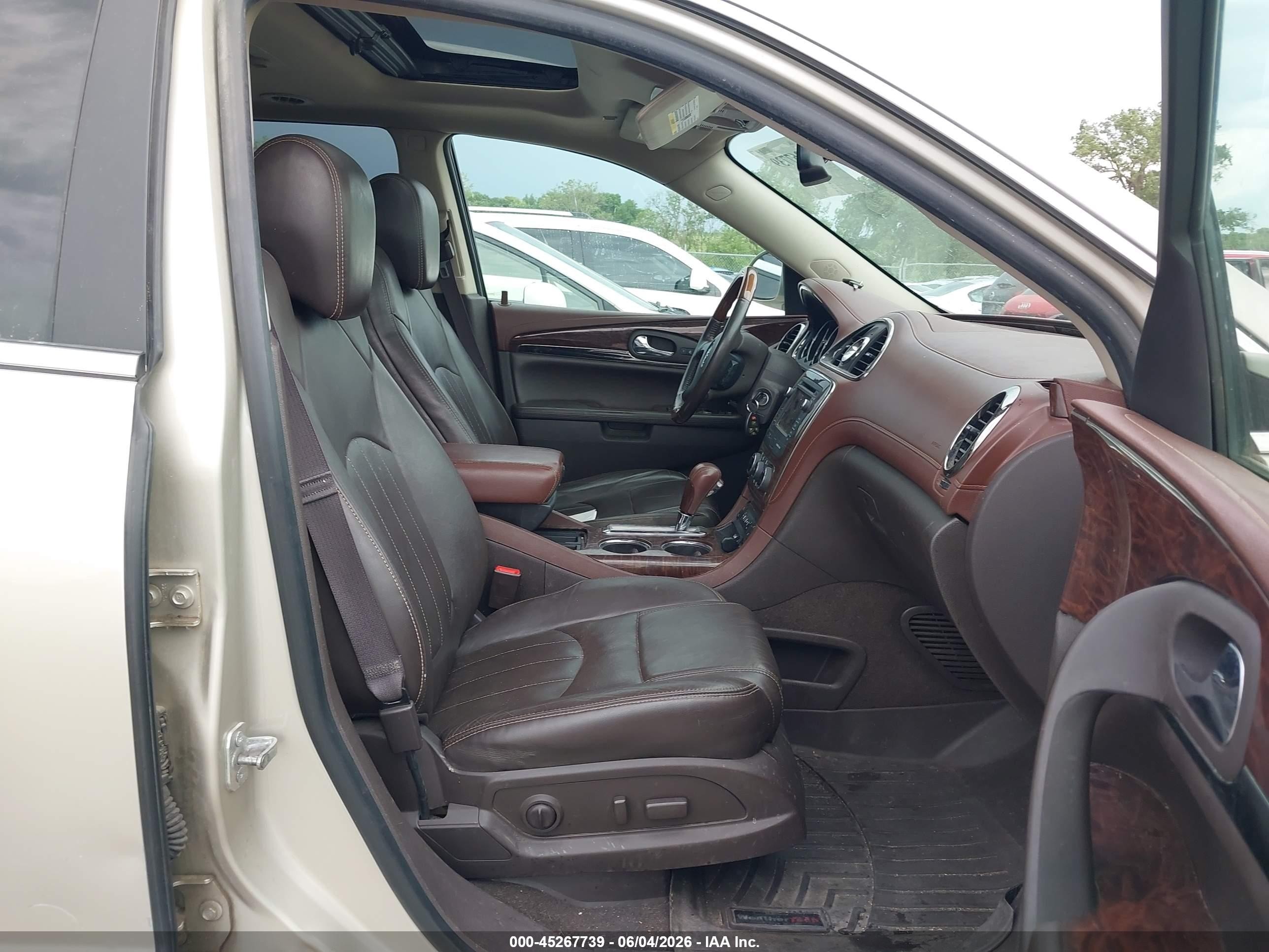 2013 Buick Enclave Leather Tan vin: 5GAKVCKD7DJ166268
