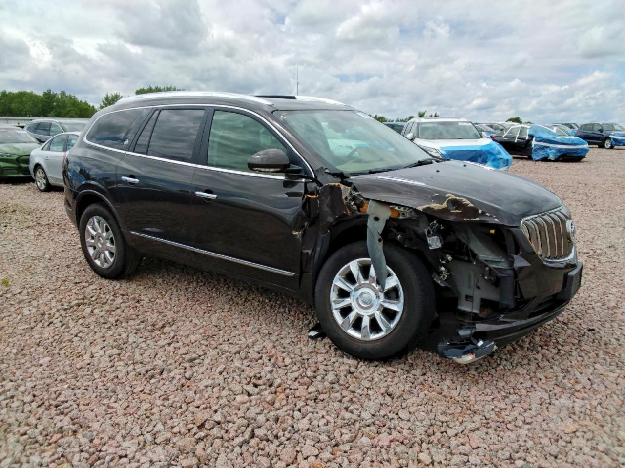 2013 Buick Enclave Brown vin: 5GAKVCKD7DJ175746