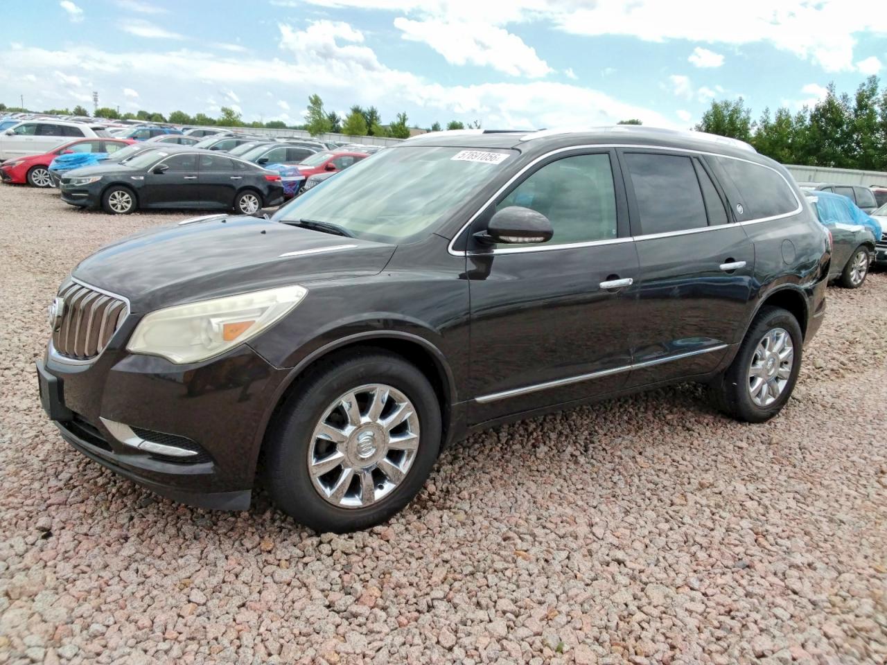 2013 Buick Enclave Brown vin: 5GAKVCKD7DJ175746