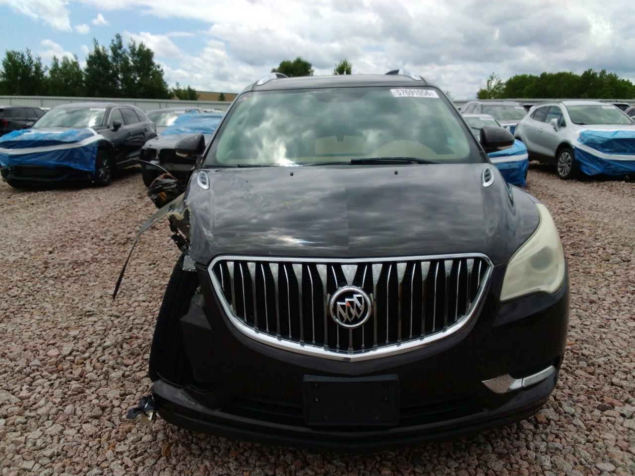 2013 Buick Enclave Brown vin: 5GAKVCKD7DJ175746
