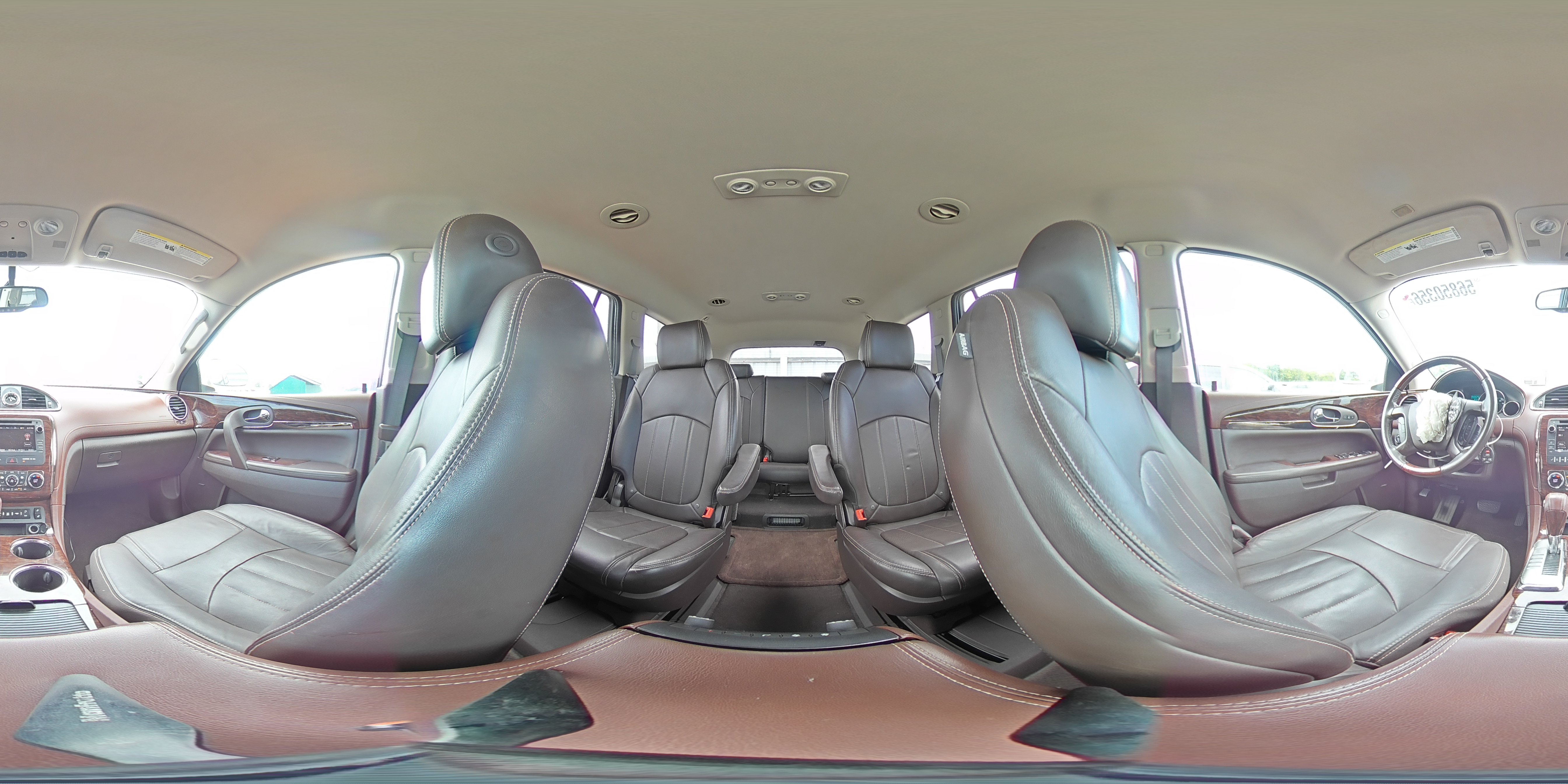 2013 Buick Enclave White vin: 5GAKVCKD7DJ198542