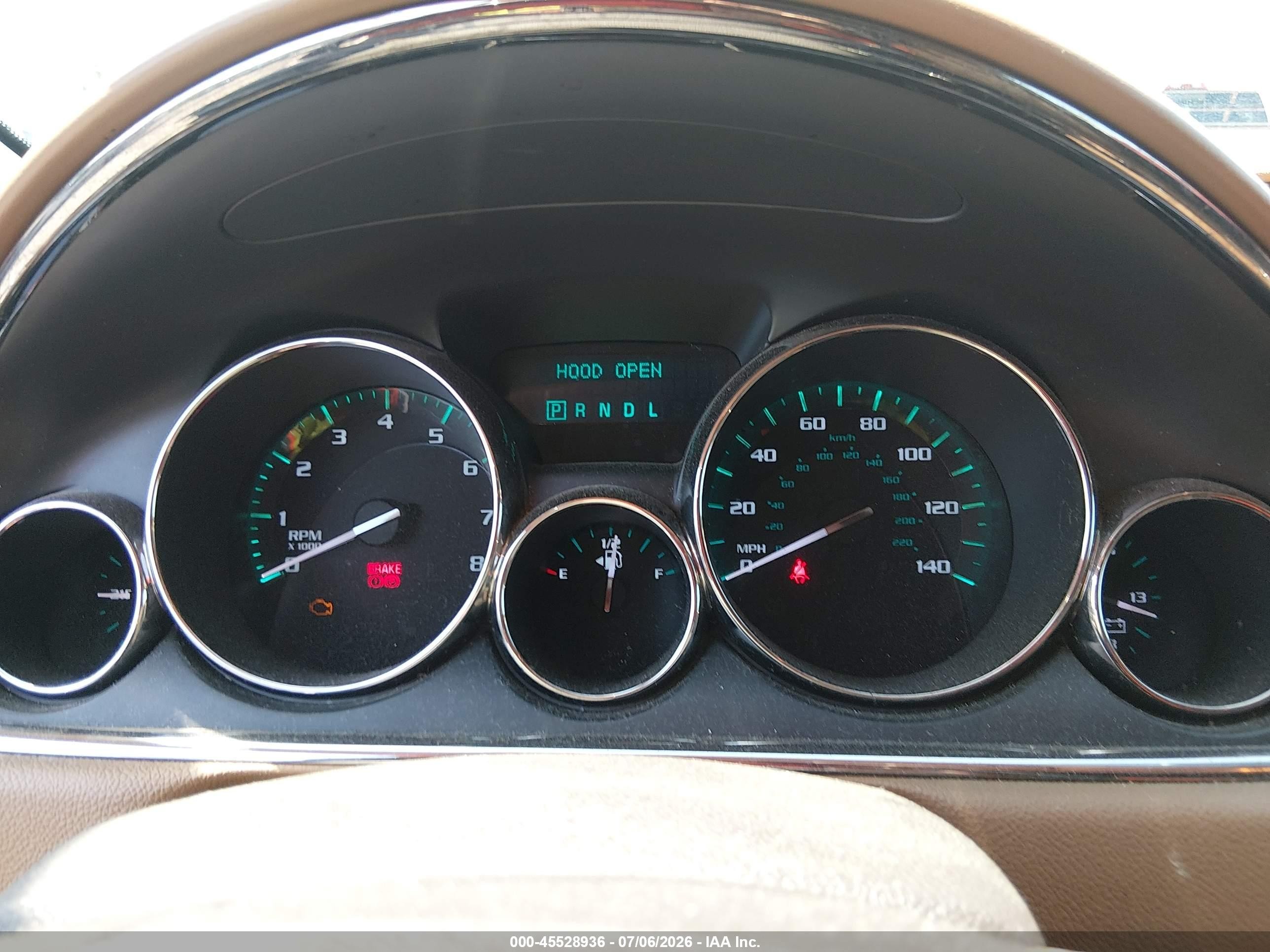 2013 Buick Enclave Leather Белый vin: 5GAKVCKD7DJ235198